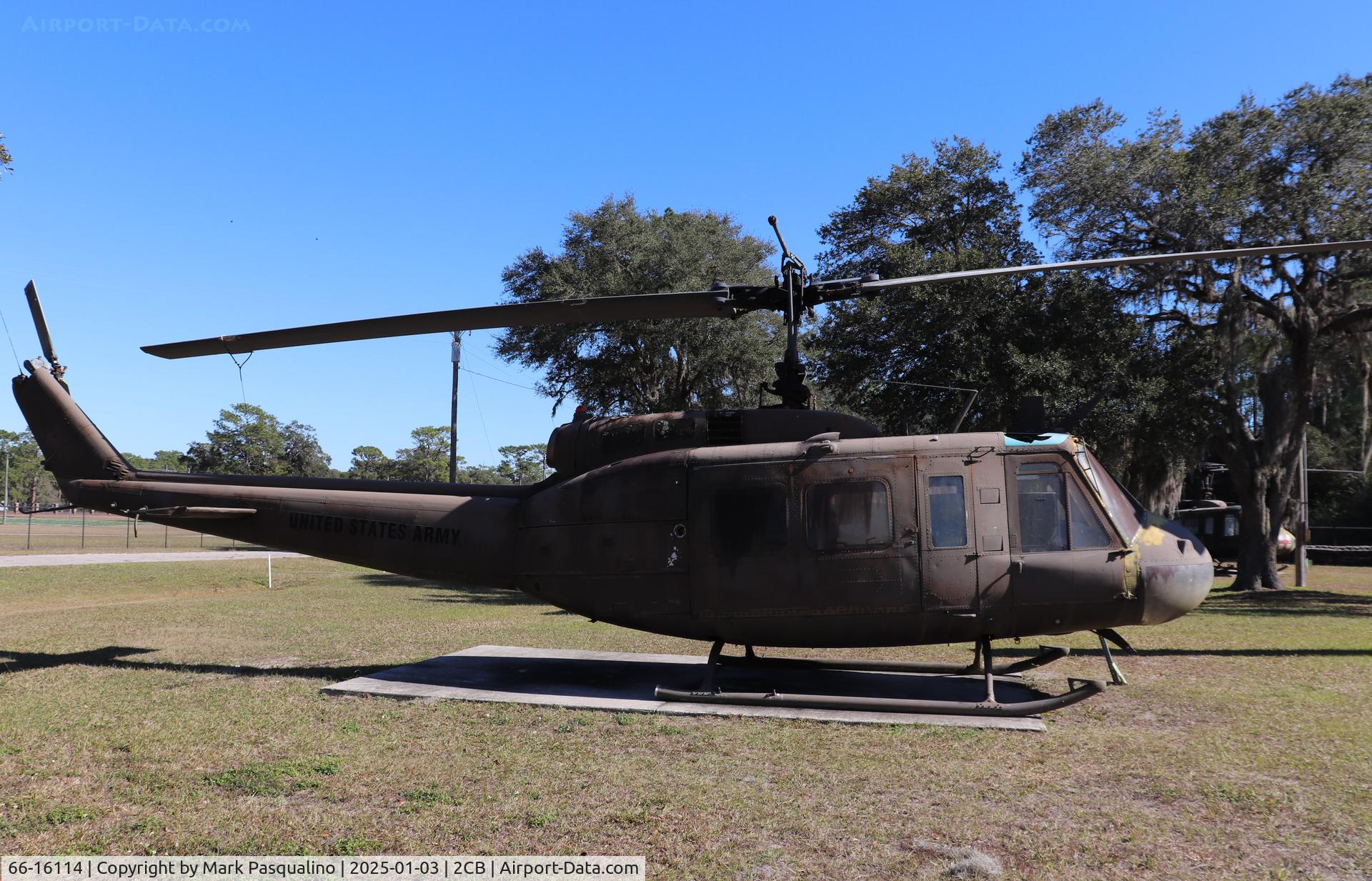 66-16114, 1966 Bell UH-1D Iroquois C/N 5808, Bell UH-1D