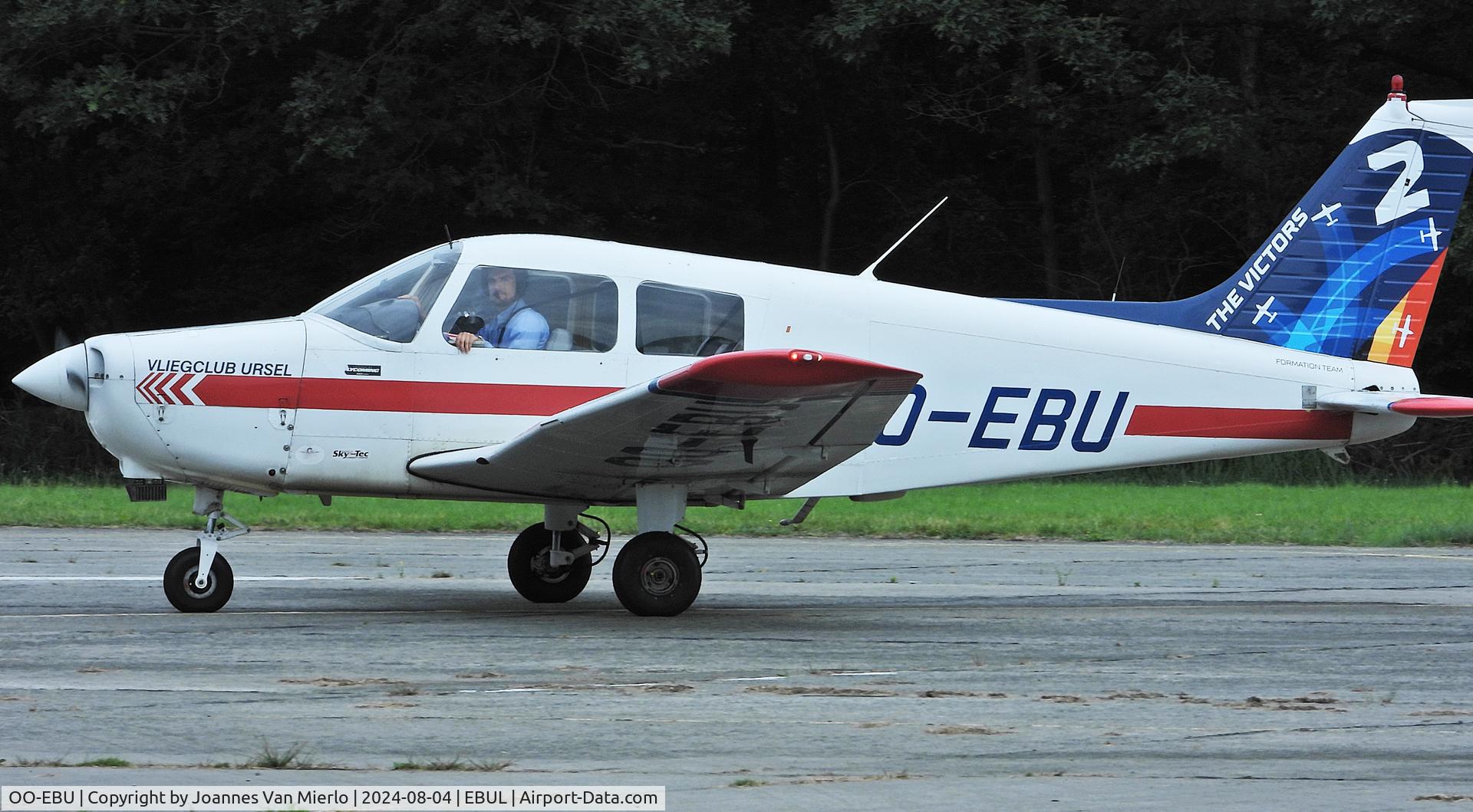 OO-EBU, 1989 Piper PA-28-161 Cadet C/N 2841246, Ursel