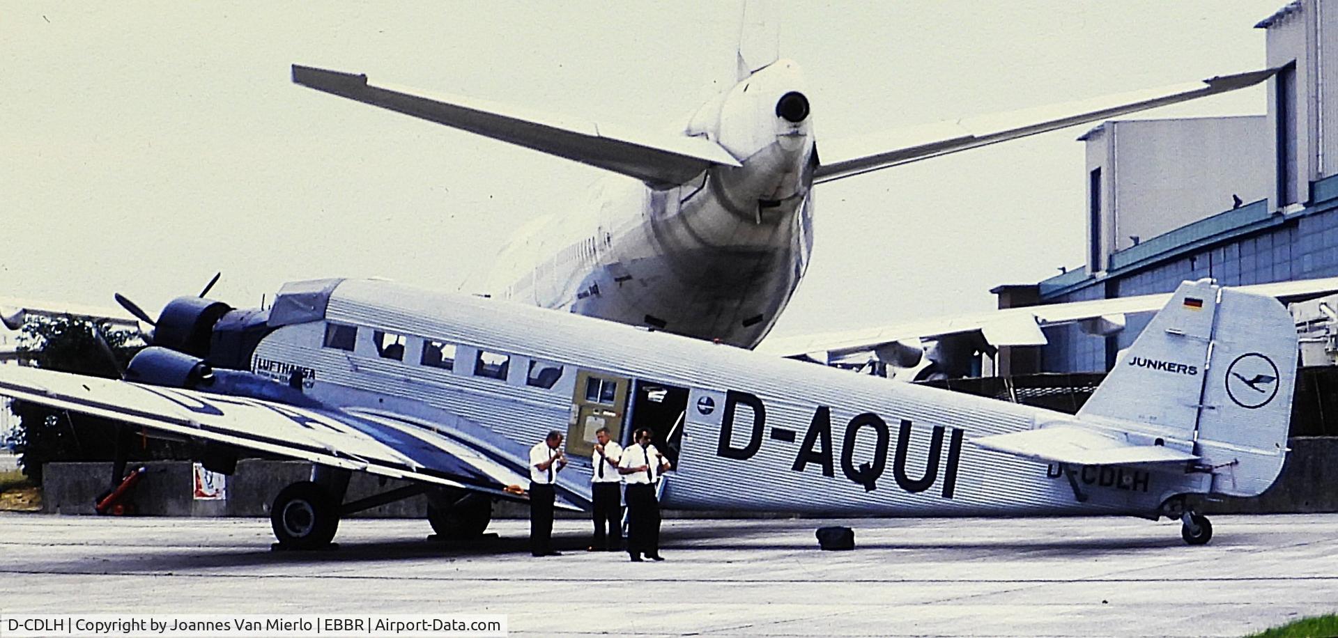 D-CDLH, 1936 Junkers Ju-52/3m C/N 130714, ex-slide