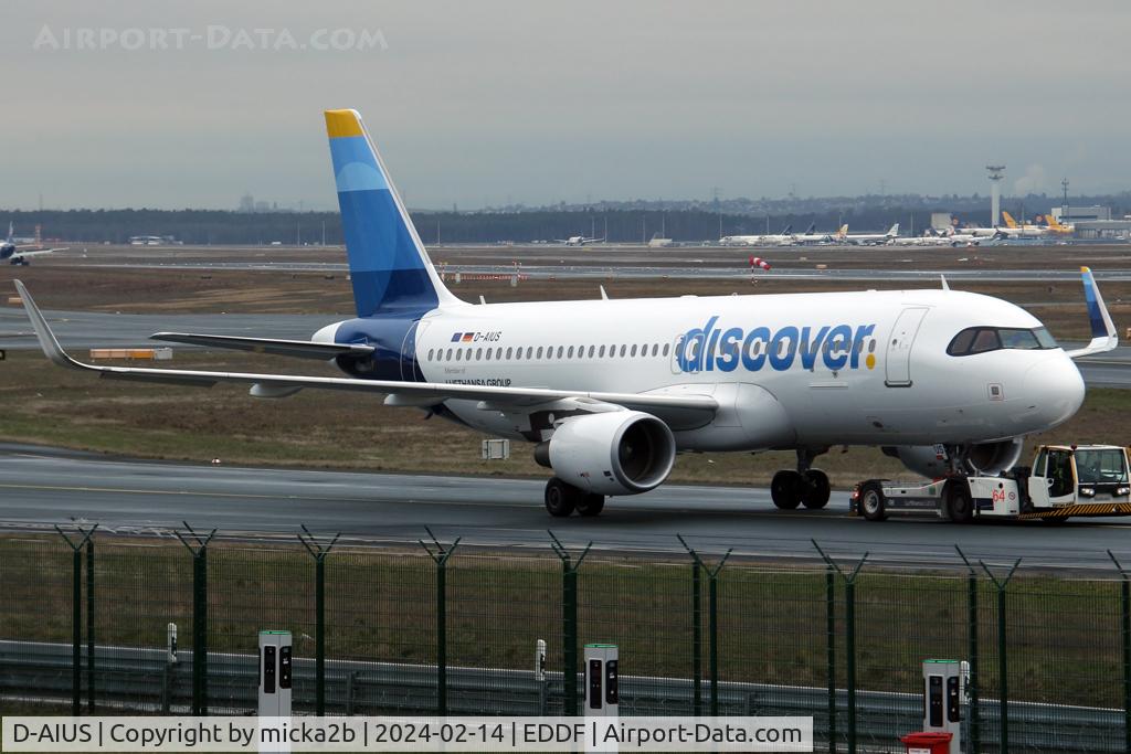 D-AIUS, 2016 Airbus A320-214 C/N 7024, Taxiing