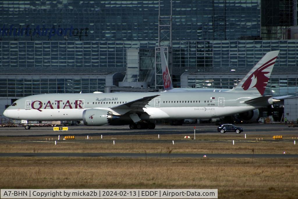 A7-BHN, 2021 Boeing 787-9 Dreamliner C/N 64214, Taxiing