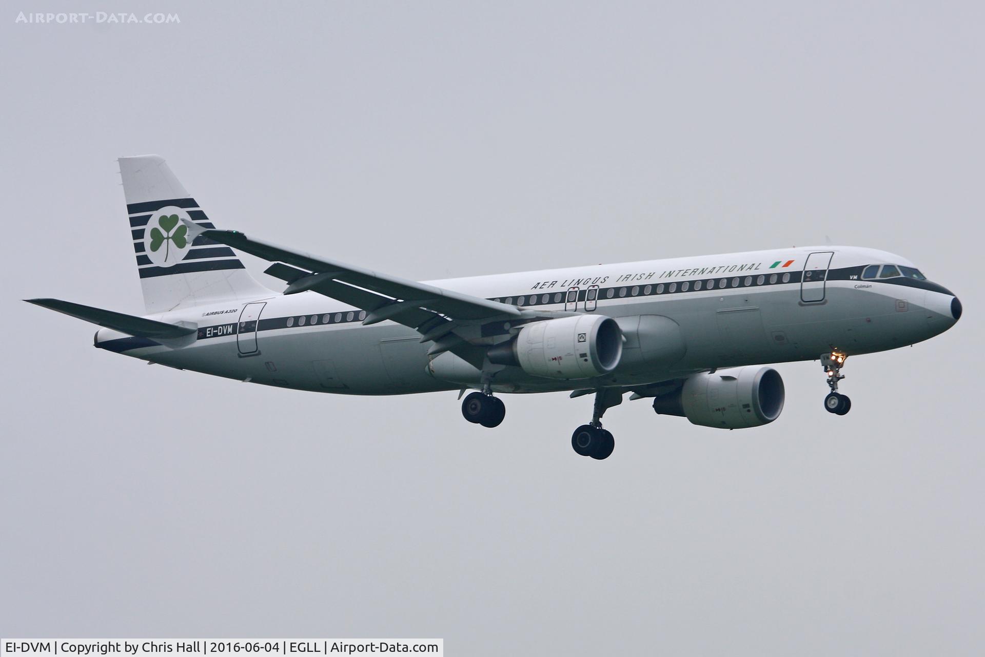 EI-DVM, 2011 Airbus A320-214 C/N 4634, Heathrow