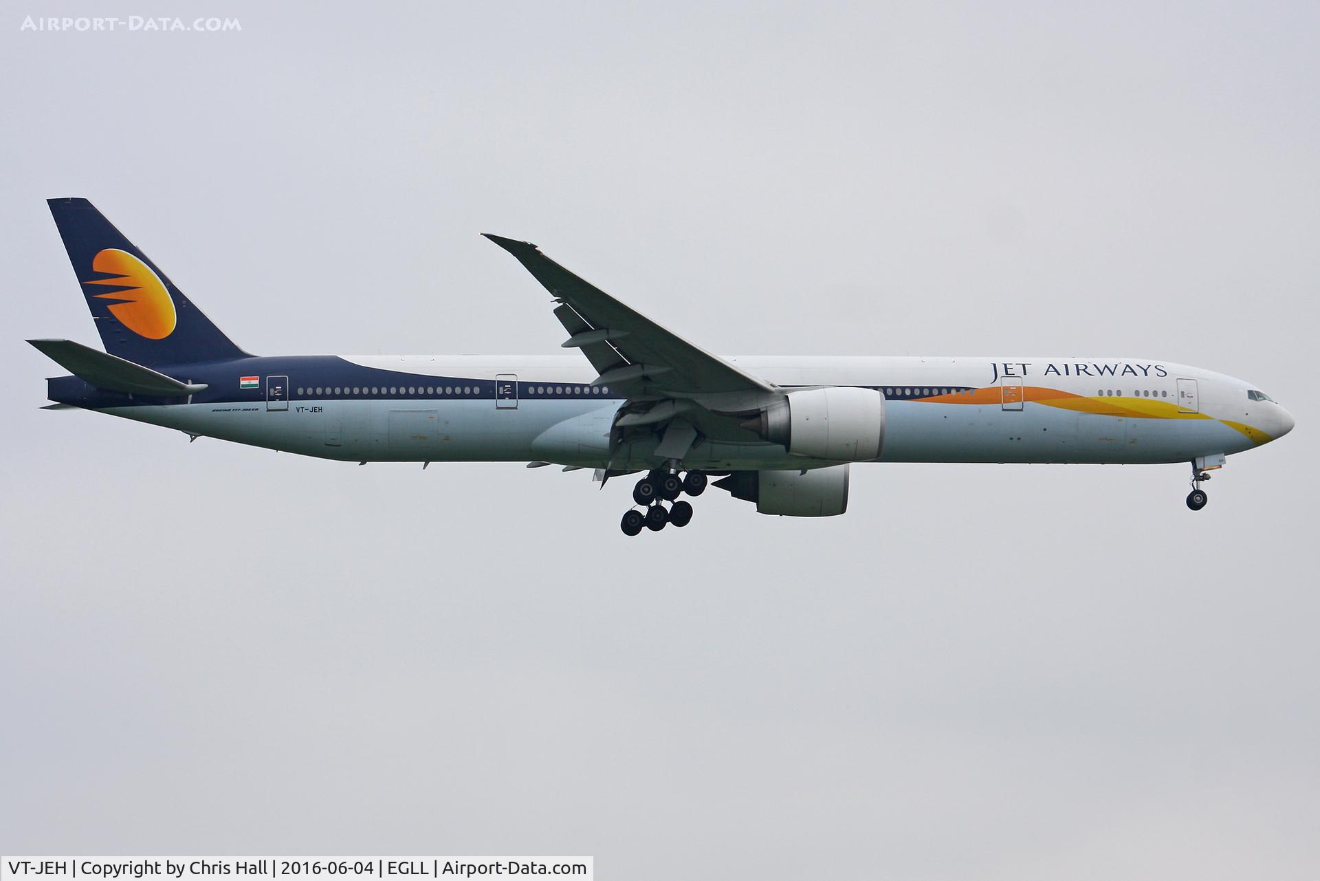 VT-JEH, 2007 Boeing 777-35R/ER C/N 35166, Heathrow