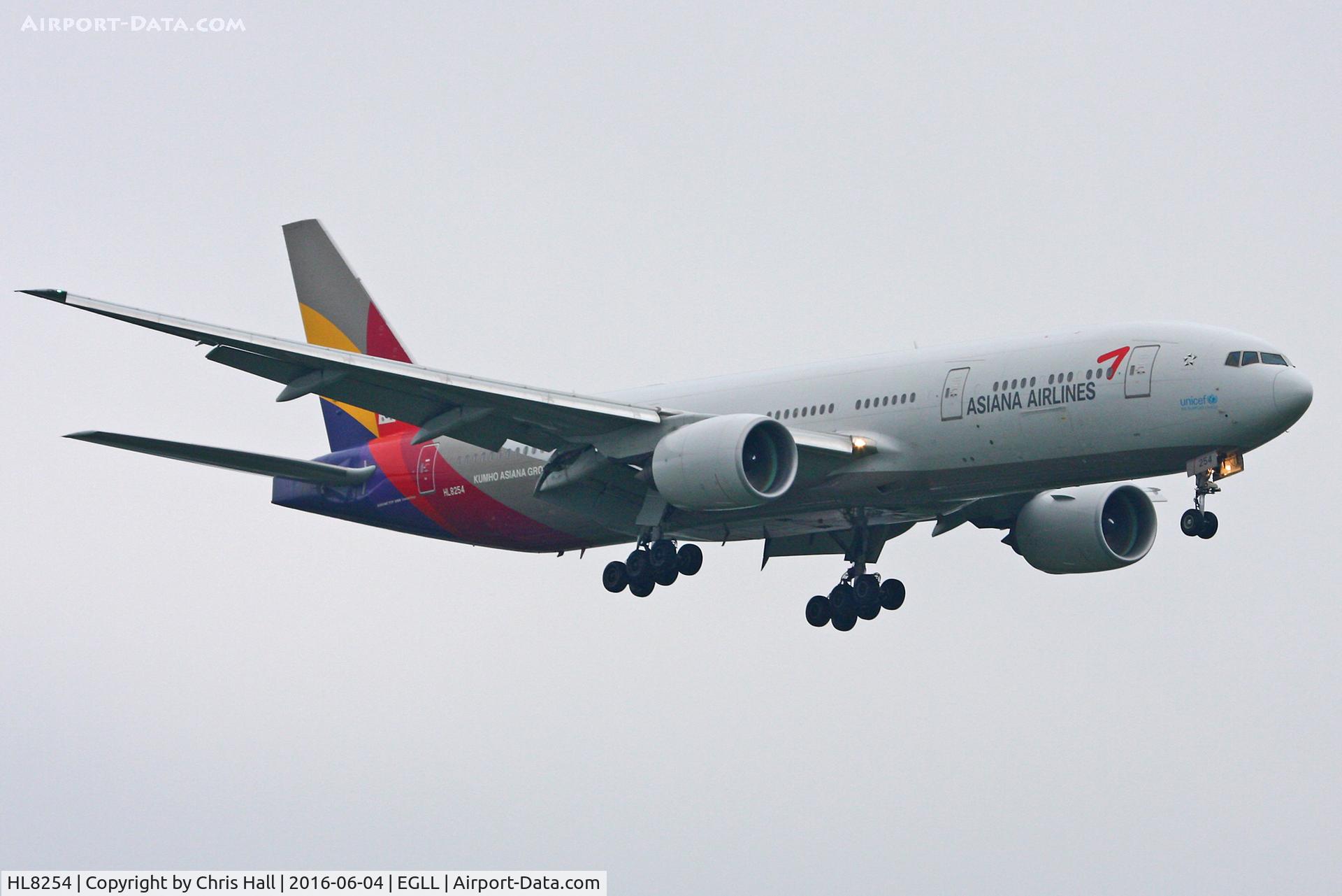 HL8254, 2012 Boeing 777-28E/ER C/N 40198, Heathrow
