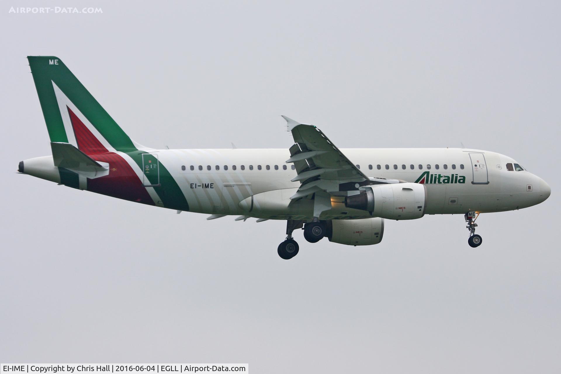 EI-IME, 2002 Airbus A319-112 C/N 1740, Heathrow
