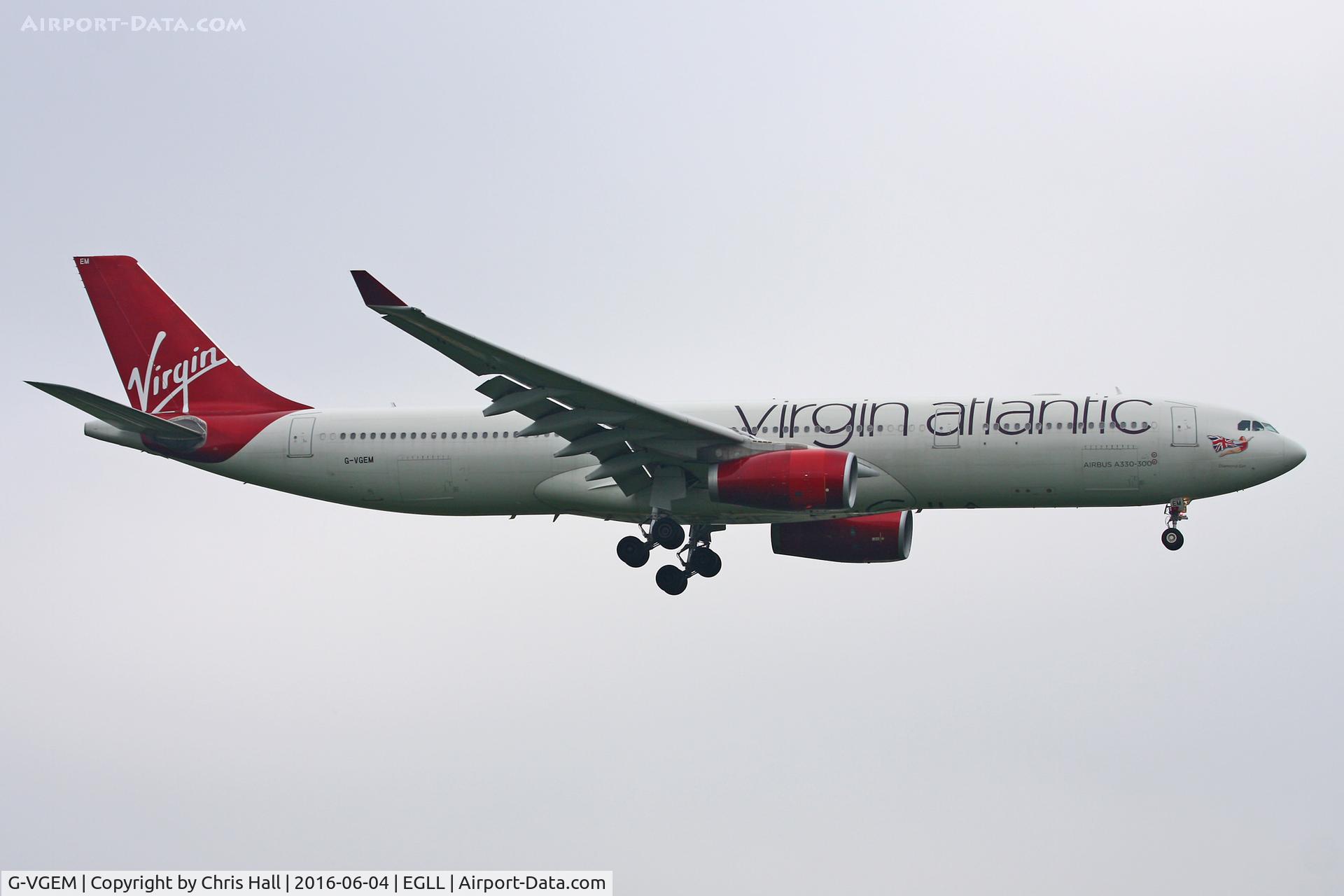 G-VGEM, 2011 Airbus A330-343X C/N 1215, Heathrow