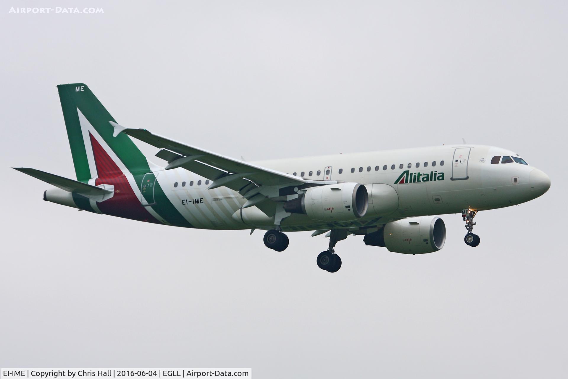 EI-IME, 2002 Airbus A319-112 C/N 1740, Heathrow