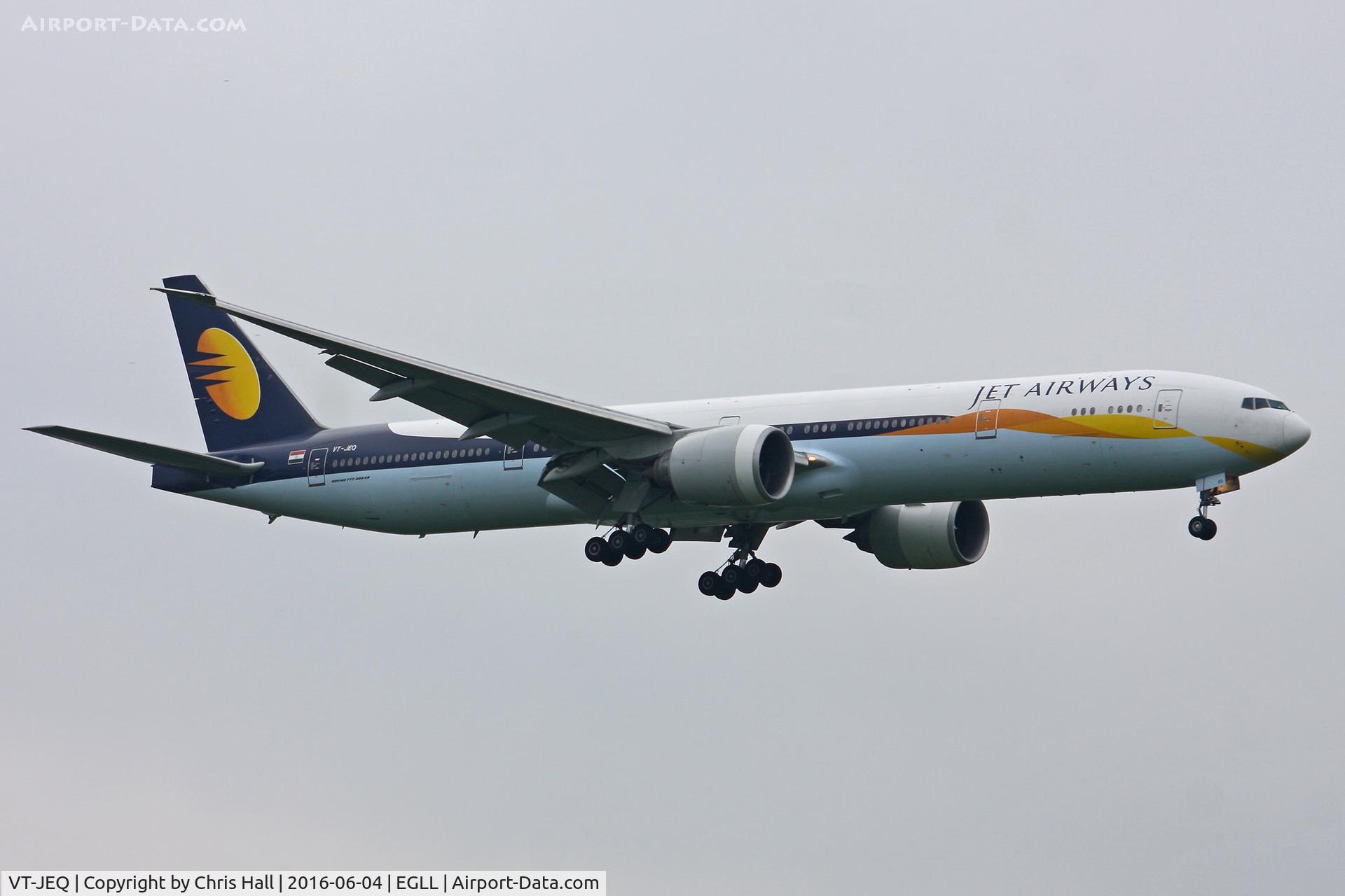 VT-JEQ, 2007 Boeing 777-35R/ER C/N 35161, Heathrow