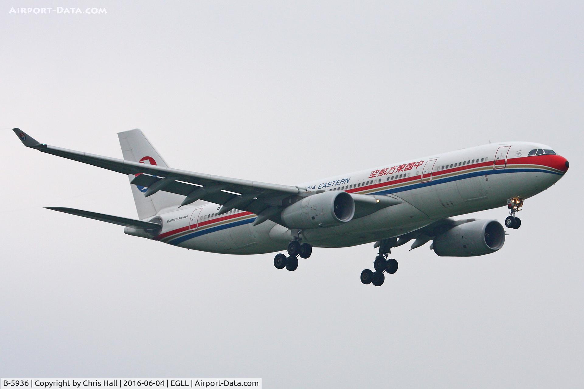 B-5936, 2013 Airbus A330-243 C/N 1461, Heathrow