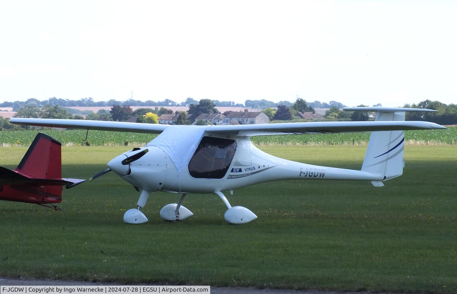 F-JGDW, Pipistrel Virus SW C/N not found_F-JGDW, Pipistrel Virus SW at Duxford airfield (two days after Duxford Flying Day: The Americans 2024)