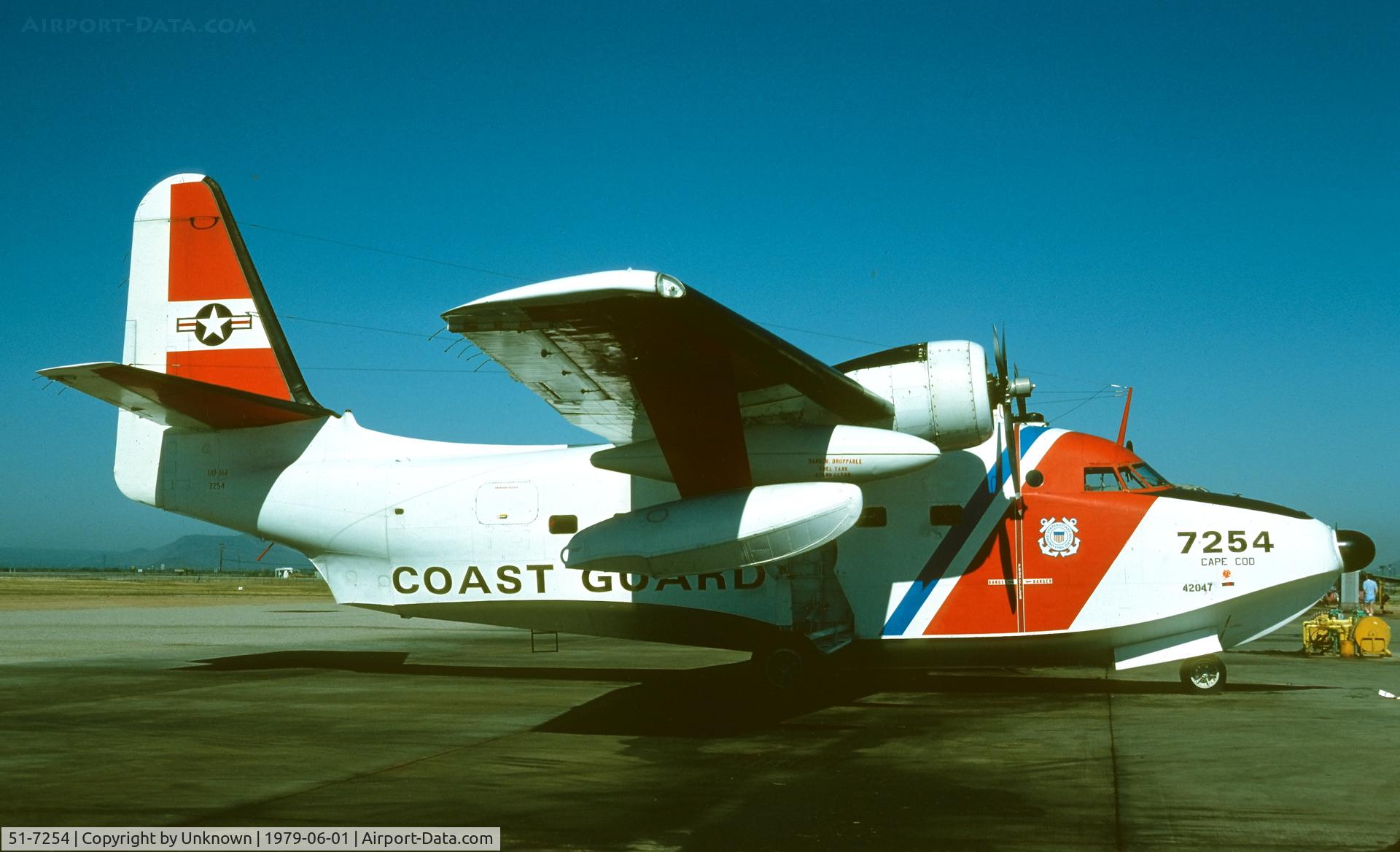 51-7254, Grumman SA-16B Albatross C/N G-345, Unknown 6.1979