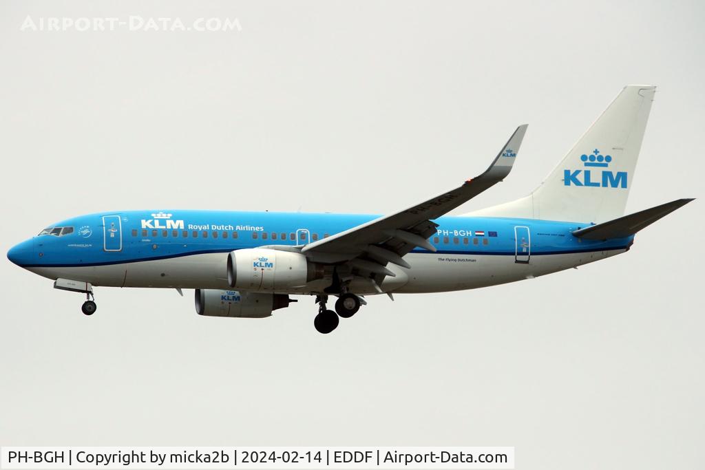 PH-BGH, 2009 Boeing 737-7K2 C/N 38053, Landing