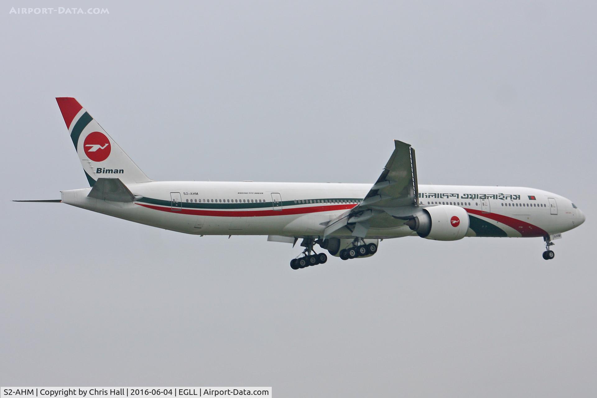 S2-AHM, 2014 Boeing 777-3E9/ER C/N 40120, Heathrow