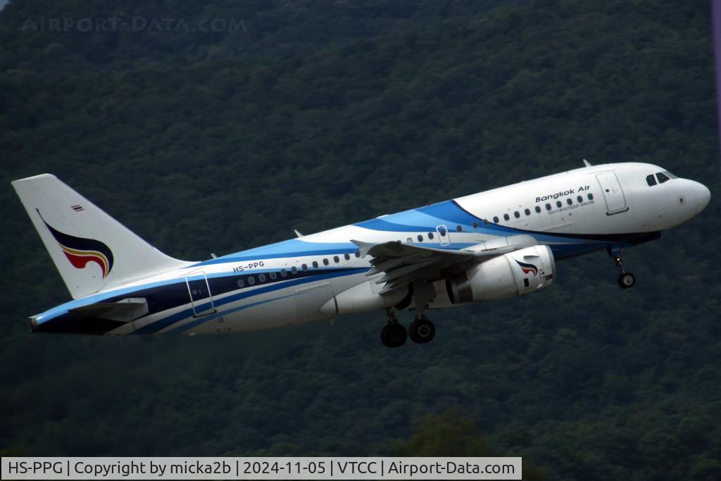 HS-PPG, 2005 Airbus A319-132 C/N 2664, Take off