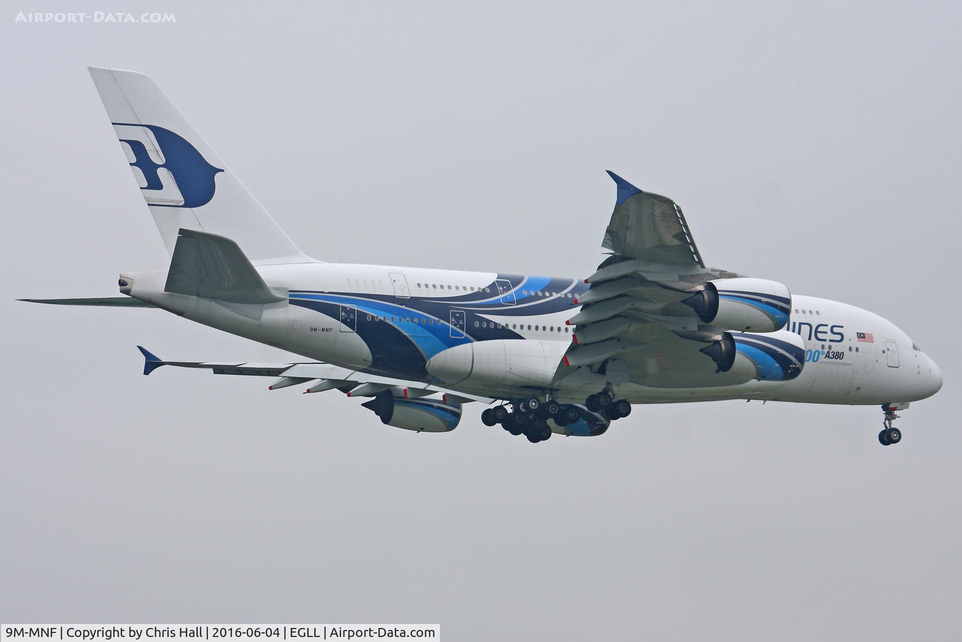 9M-MNF, 2012 Airbus A380-841 C/N 114, Heathrow