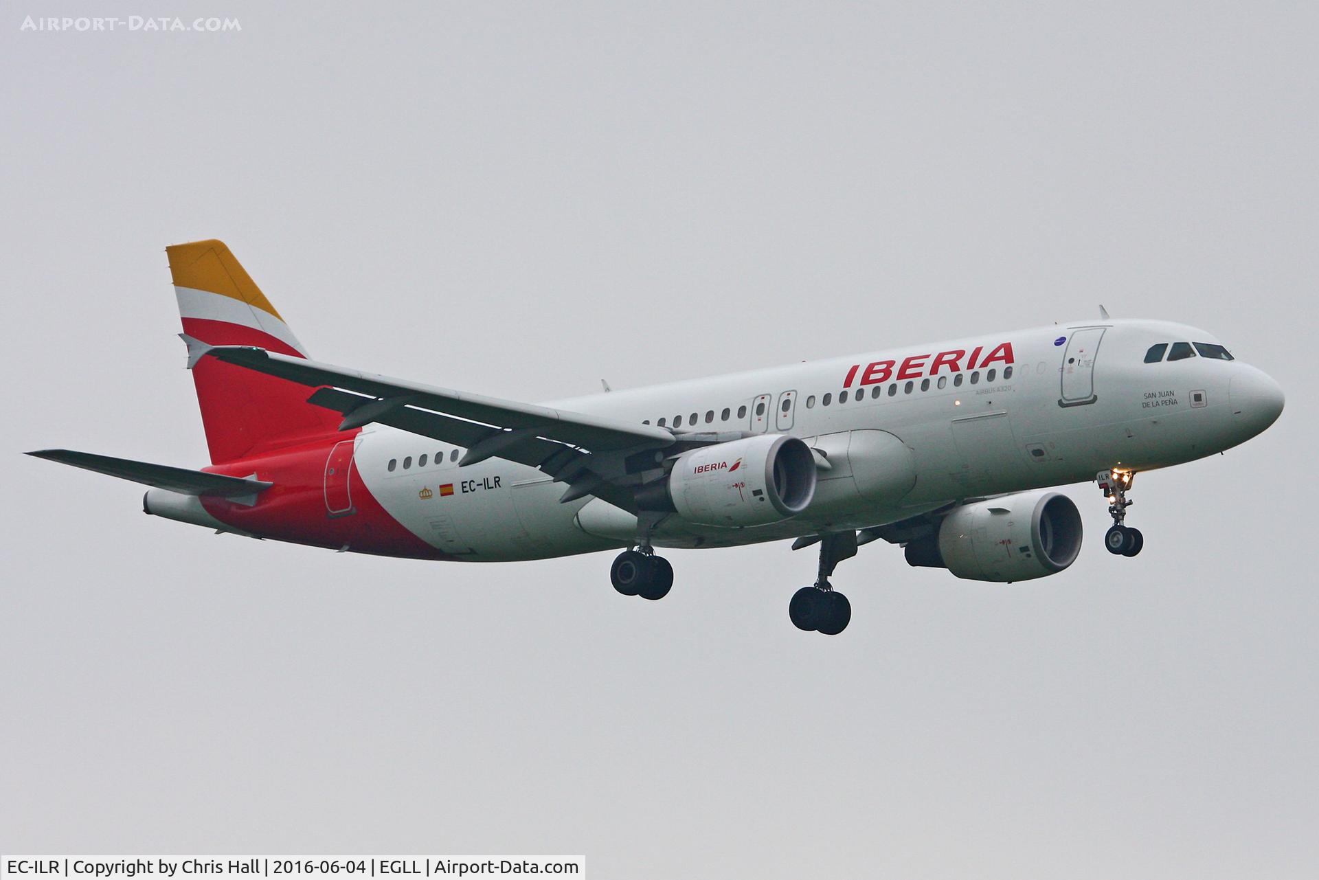 EC-ILR, 2002 Airbus A320-214 C/N 1793, Heathrow