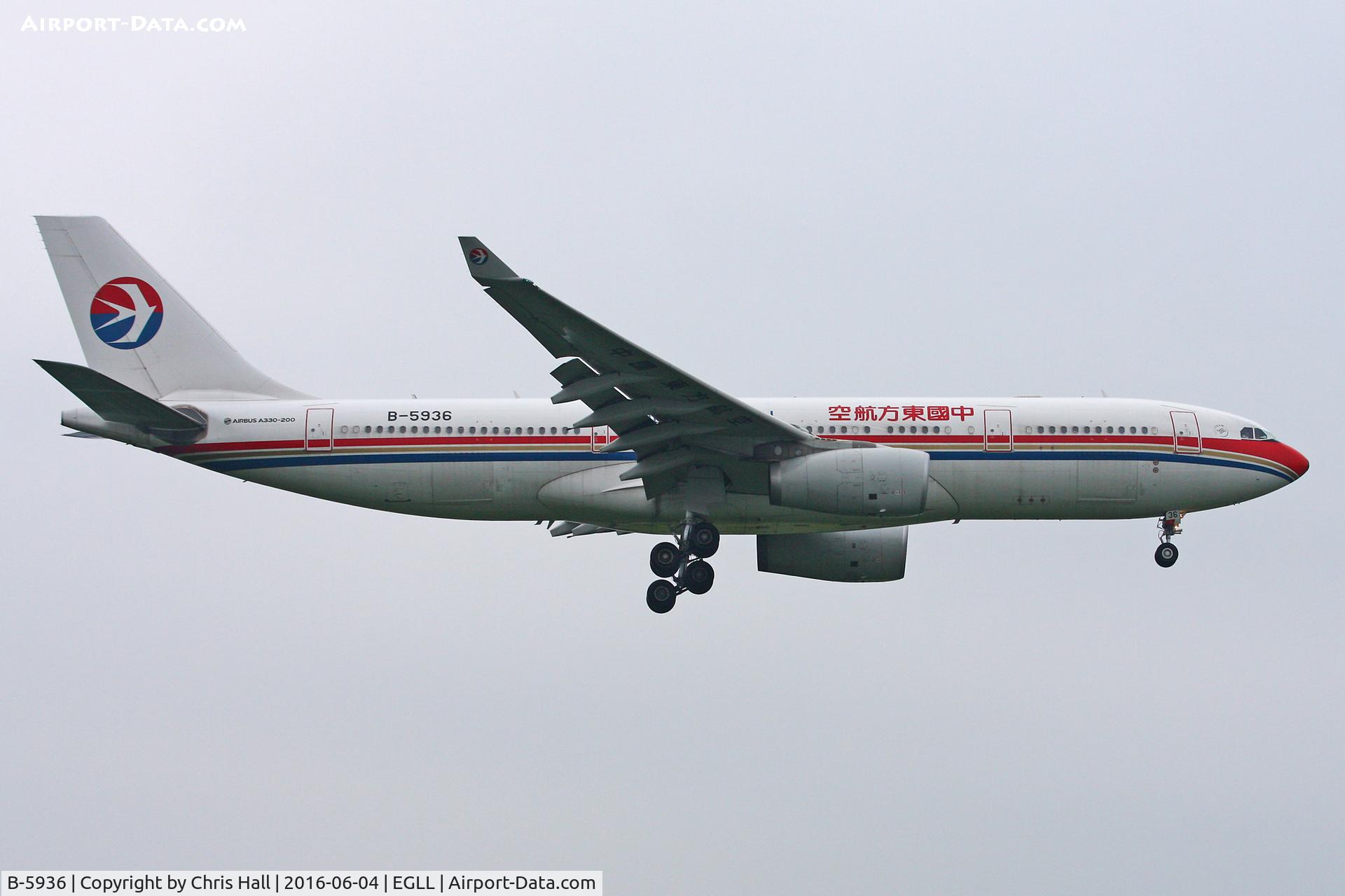 B-5936, 2013 Airbus A330-243 C/N 1461, Heathrow