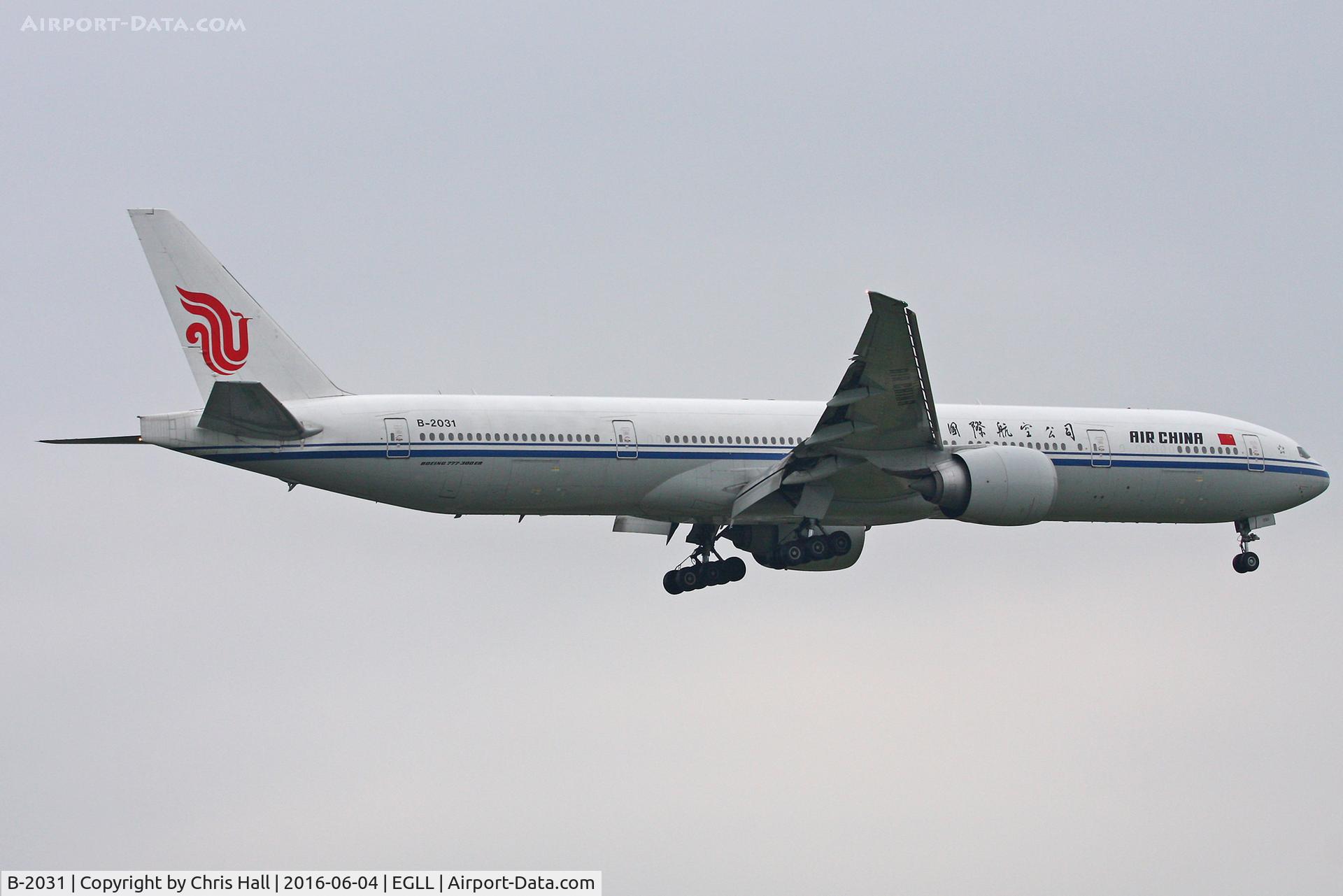 B-2031, 2012 Boeing 777-39L/ER C/N 38670, Heathrow