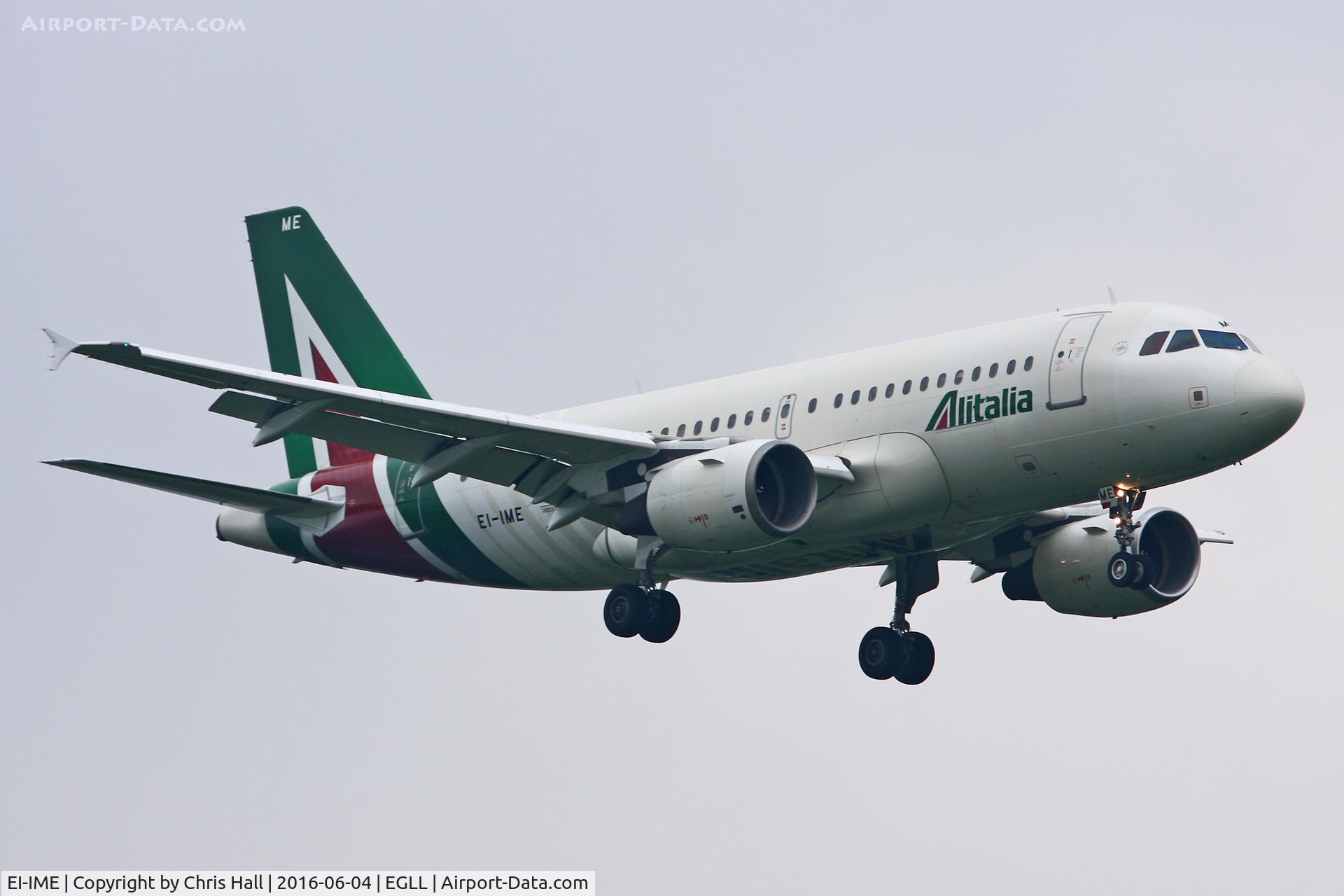 EI-IME, 2002 Airbus A319-112 C/N 1740, Heathrow