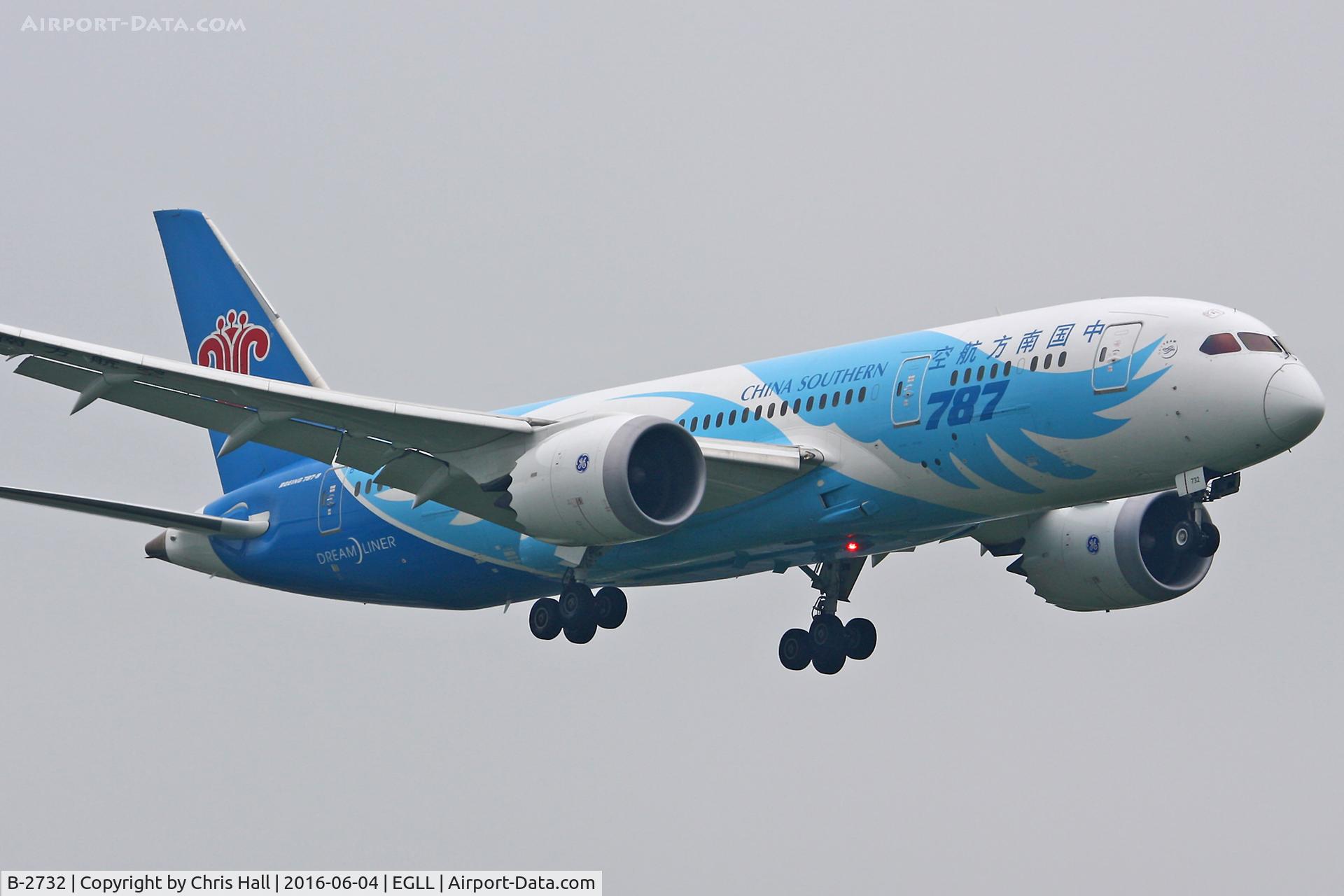 B-2732, 2013 Boeing 787-8 Dreamliner C/N 34926, Heathrow