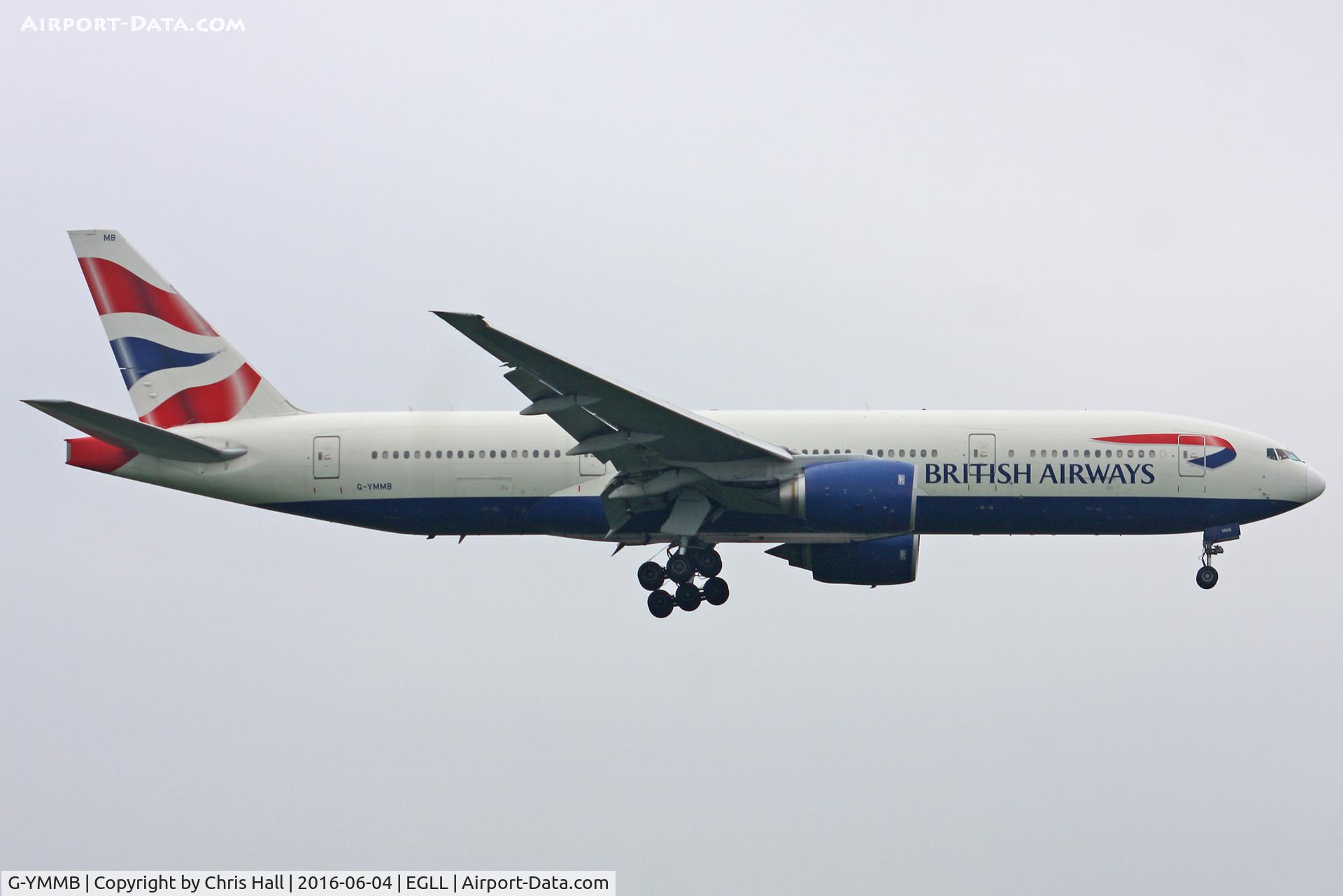 G-YMMB, 2000 Boeing 777-236/ER C/N 30303, Heathrow
