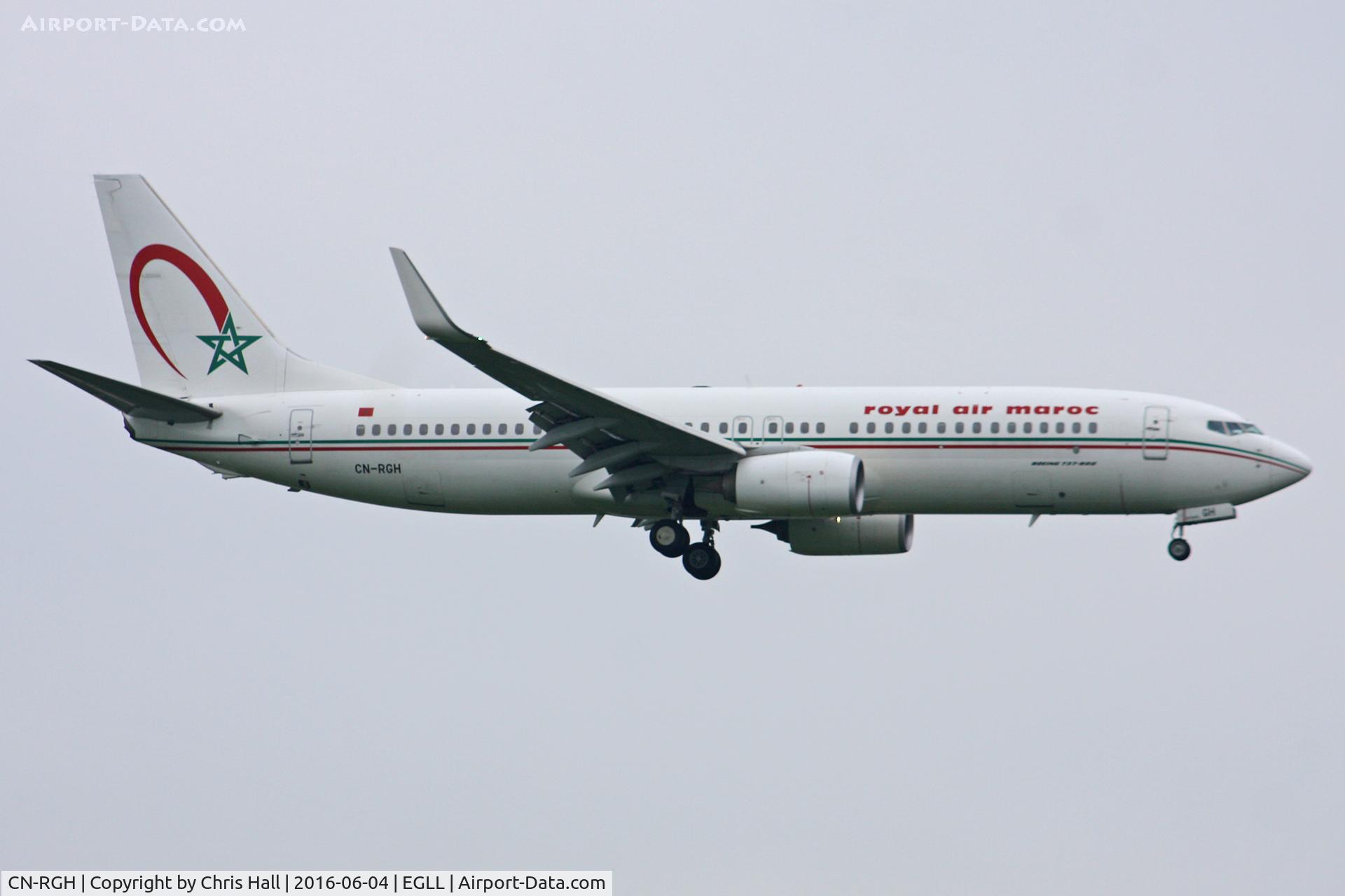 CN-RGH, 2011 Boeing 737-86N C/N 36828 3850, Heathrow
