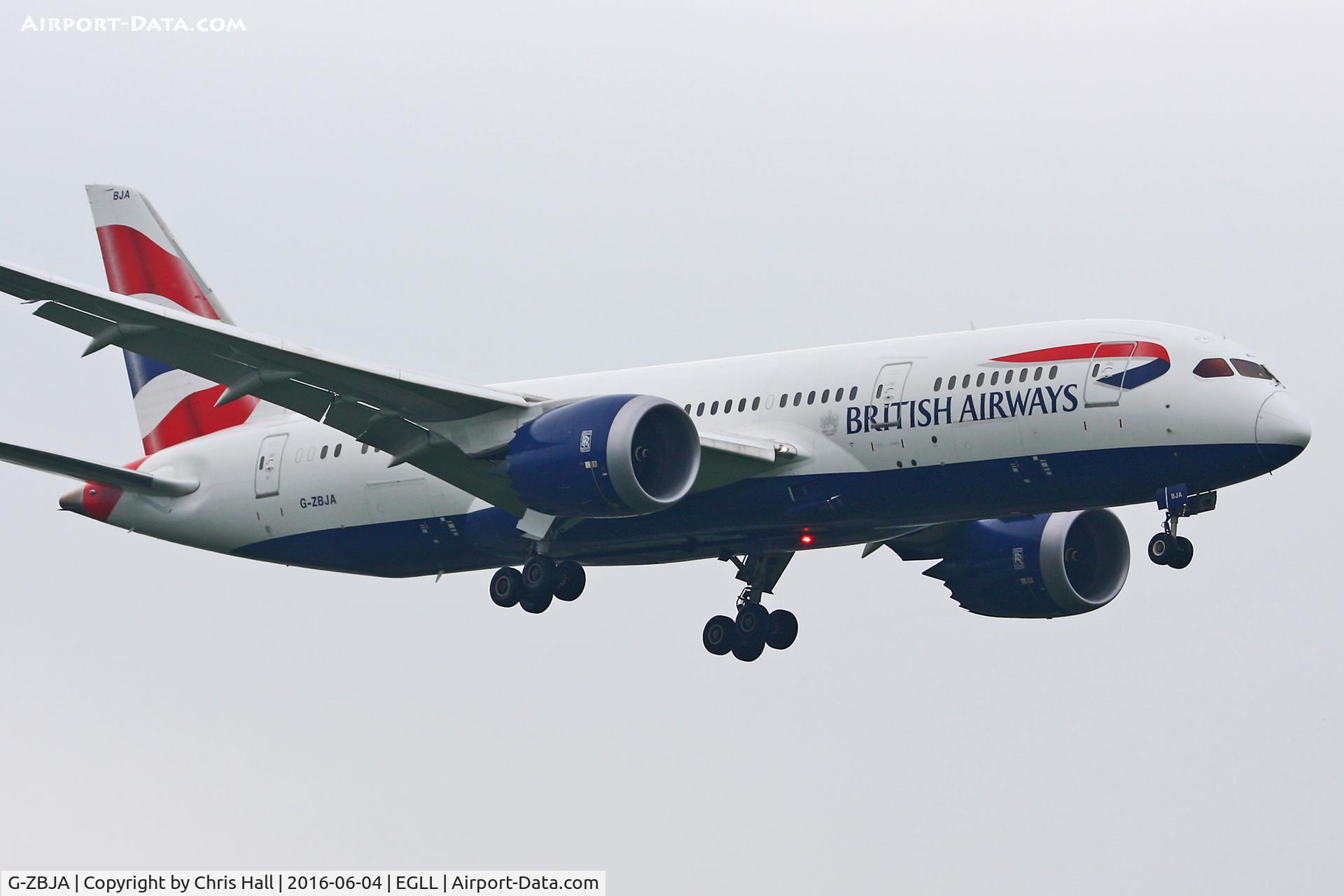 G-ZBJA, 2013 Boeing 787-8 Dreamliner C/N 38609, Heathrow