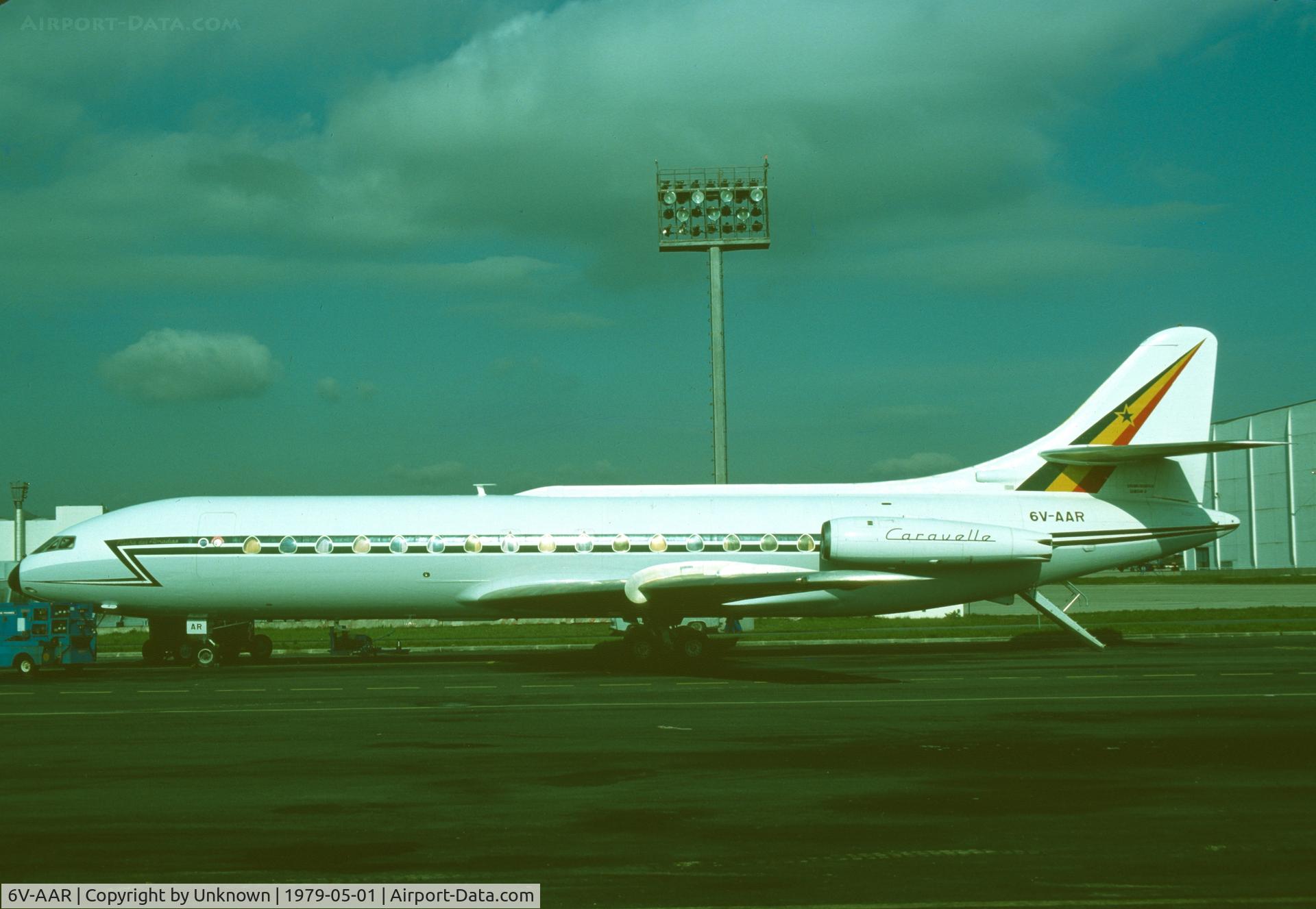 6V-AAR, 1959 Sud Aviation SE-210 Caravelle III C/N 5, Unknown5.1979