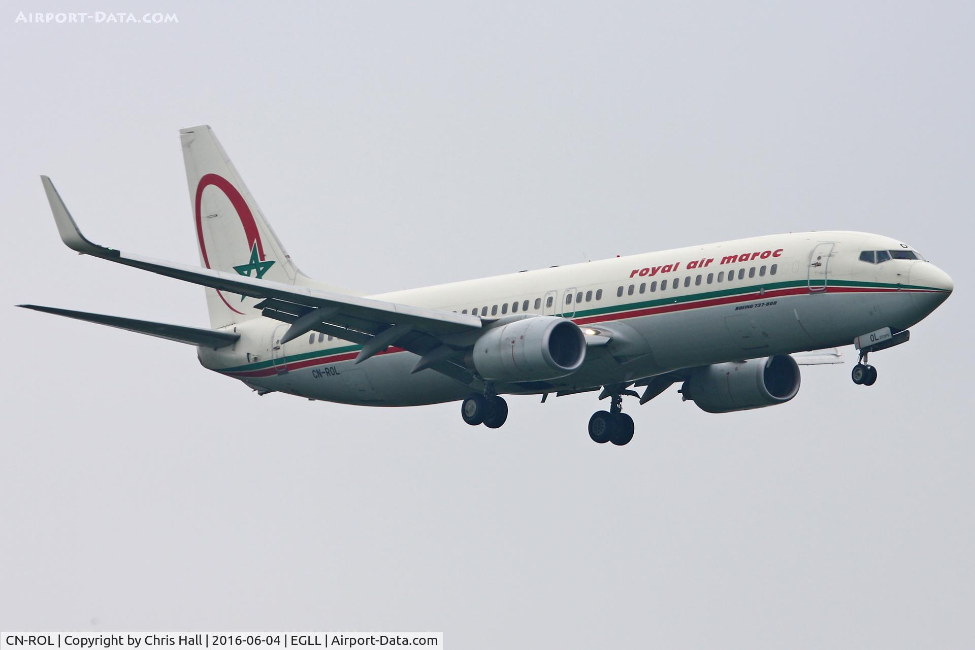 CN-ROL, 2007 Boeing 737-8B6 C/N 33065, Heathrow