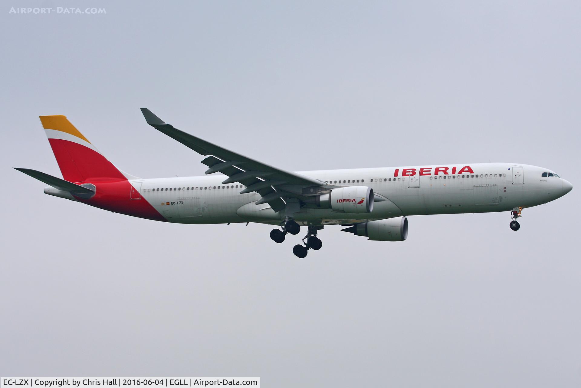 EC-LZX, 2014 Airbus A330-302 C/N 1507, Heathrow