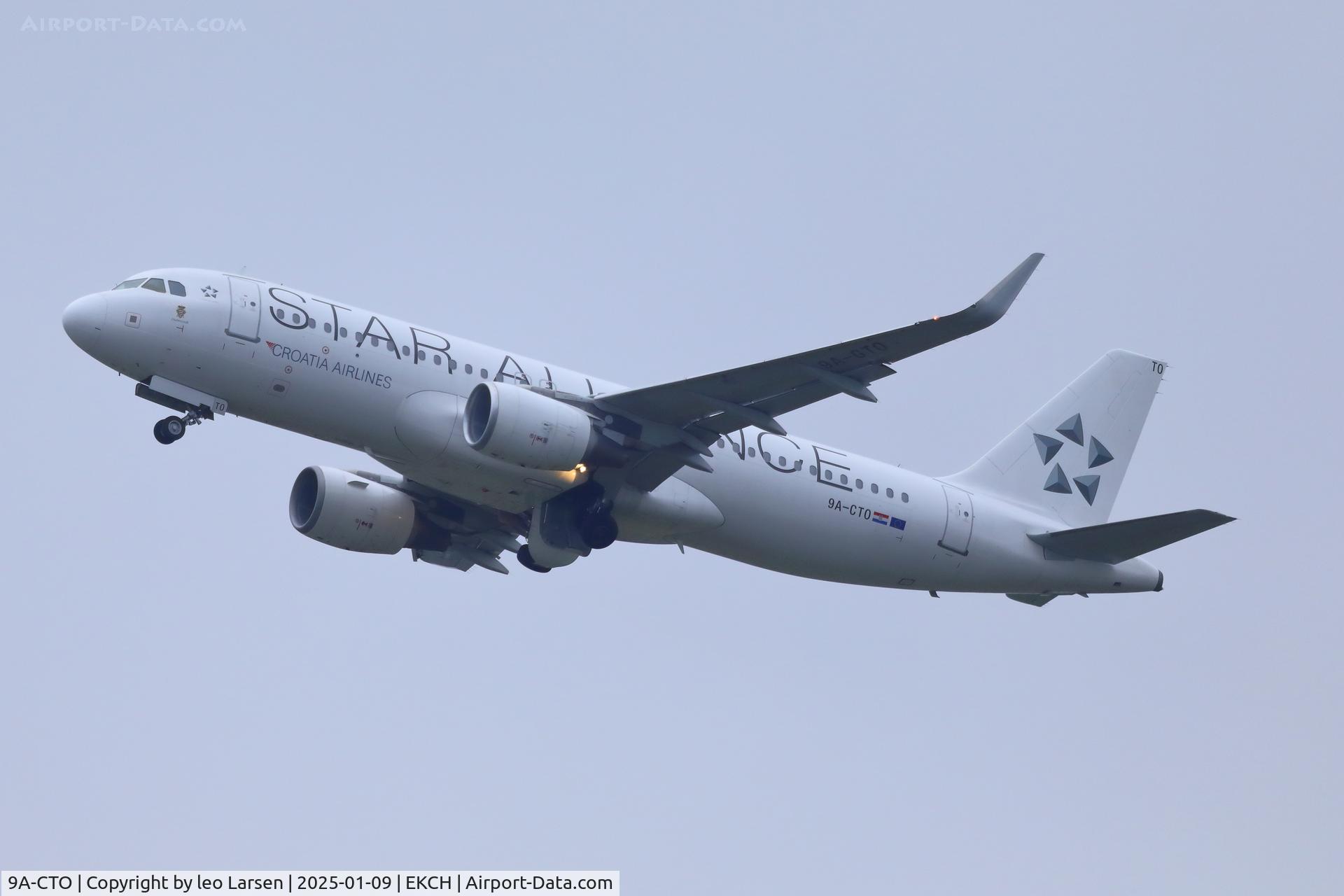 9A-CTO, 2004 Airbus A320-214 C/N 2178, Copenhagen 9.1.2025