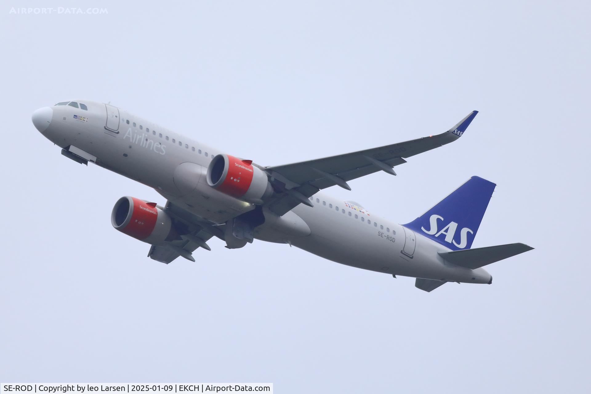 SE-ROD, 2017 Airbus A320-251N C/N 7755, Copenhagen CPH 9.1.2025