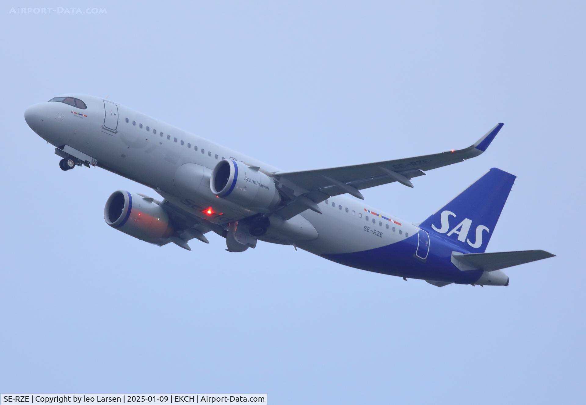 SE-RZE, 2024 Airbus A320-251N C/N 12166, Copenhagen 9.1.2025