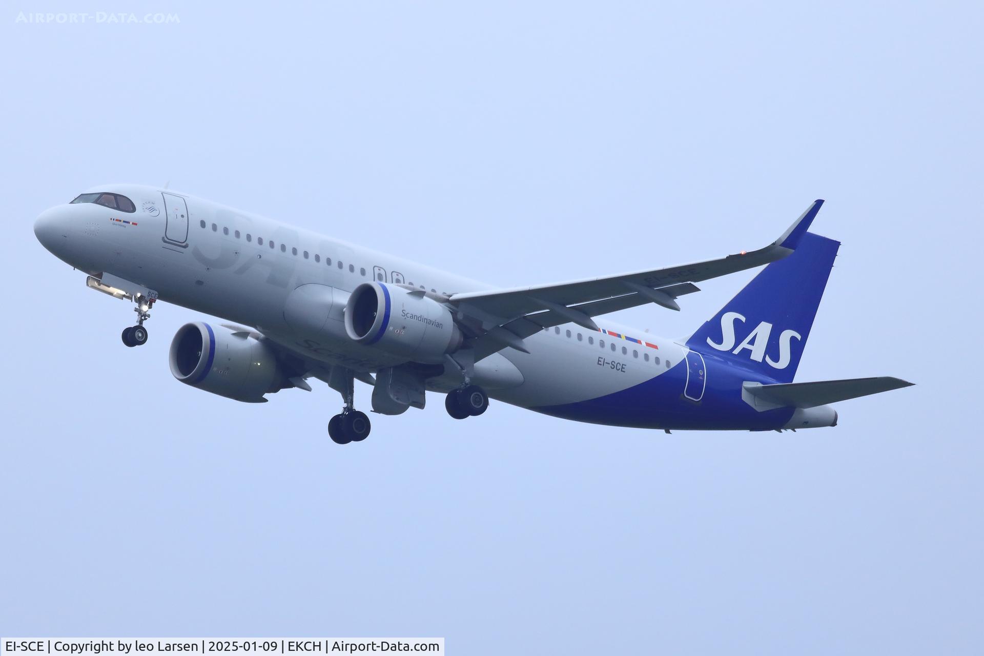 EI-SCE, 2023 Airbus A320-251N C/N 11767, Copenhagen 9.1.2025