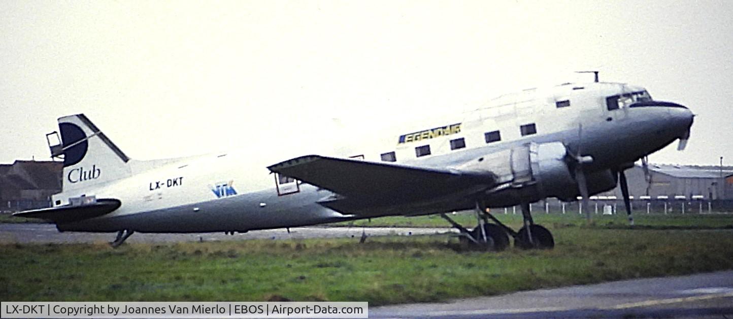 LX-DKT, 1942 Douglas DC3C-S1C3G (C-47A) C/N 10253, ex-slide
