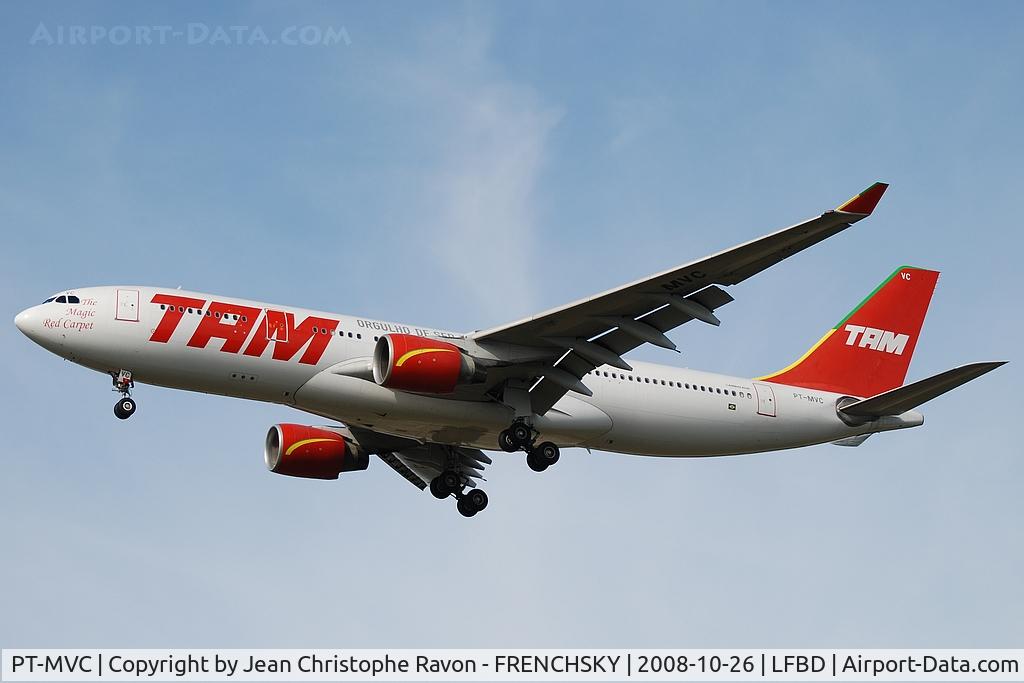 PT-MVC, 1998 Airbus A330-223 C/N 247, TAM Linhas Aéreas (broken up)