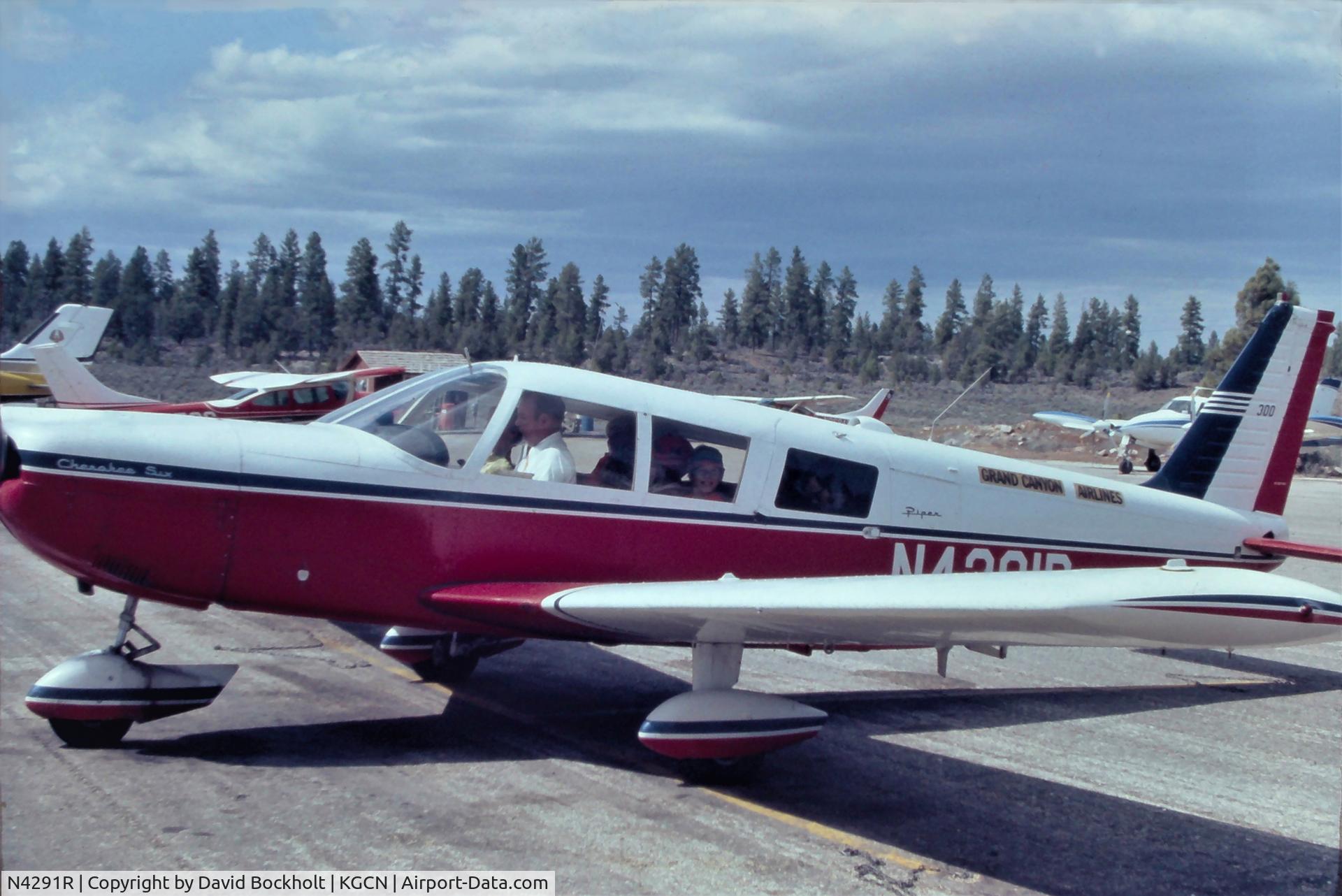 N4291R, Piper PA-32-300 Cherokee Six C/N 32-40668, April 1973 ready for a tour of the Grand Canyon