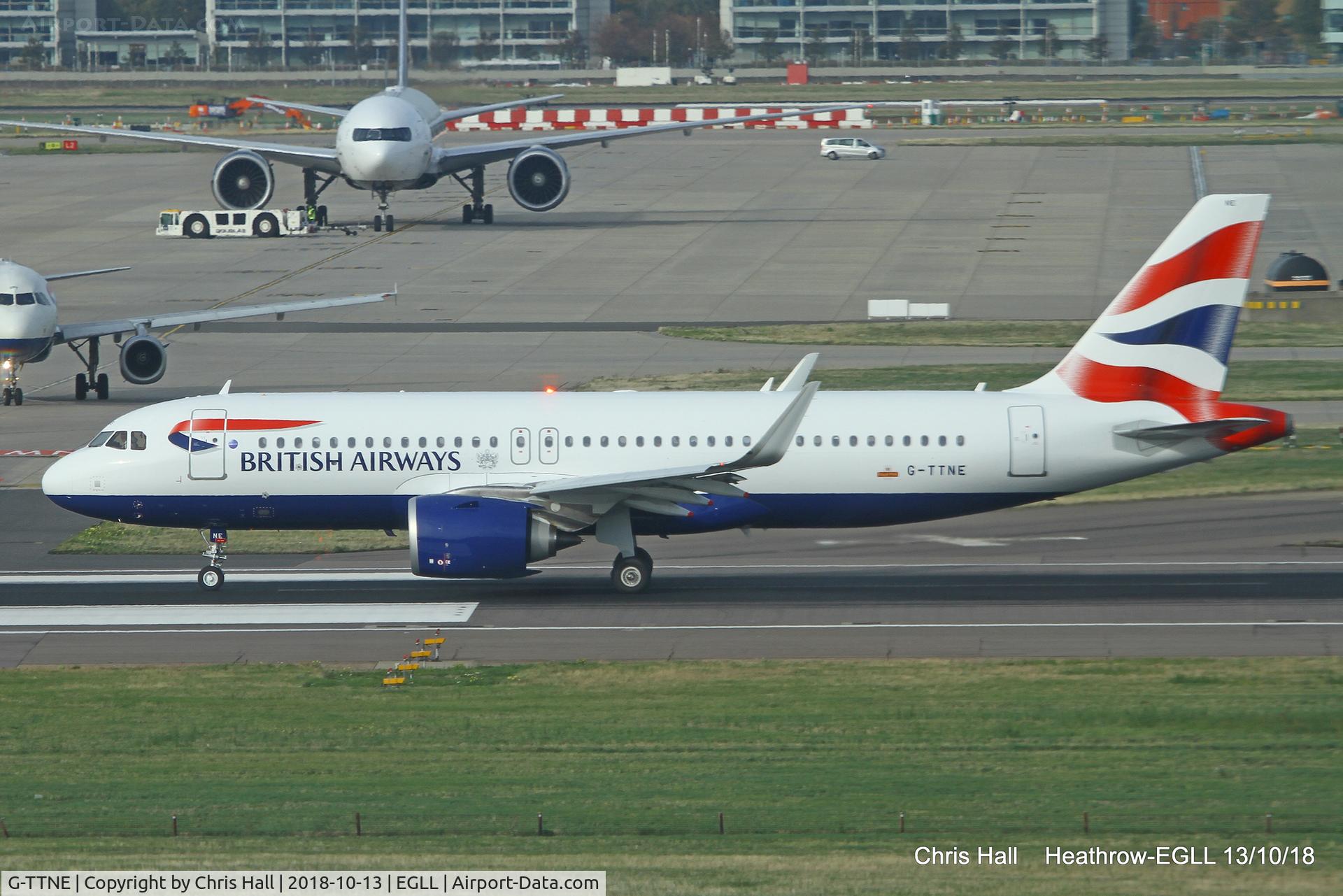 G-TTNE, 2018 Airbus A320-251N C/N 8365, Heathrow