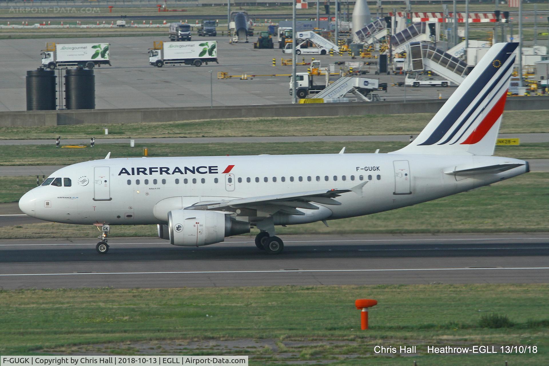 F-GUGK, 2005 Airbus A318-111 C/N 2601, Heathrow