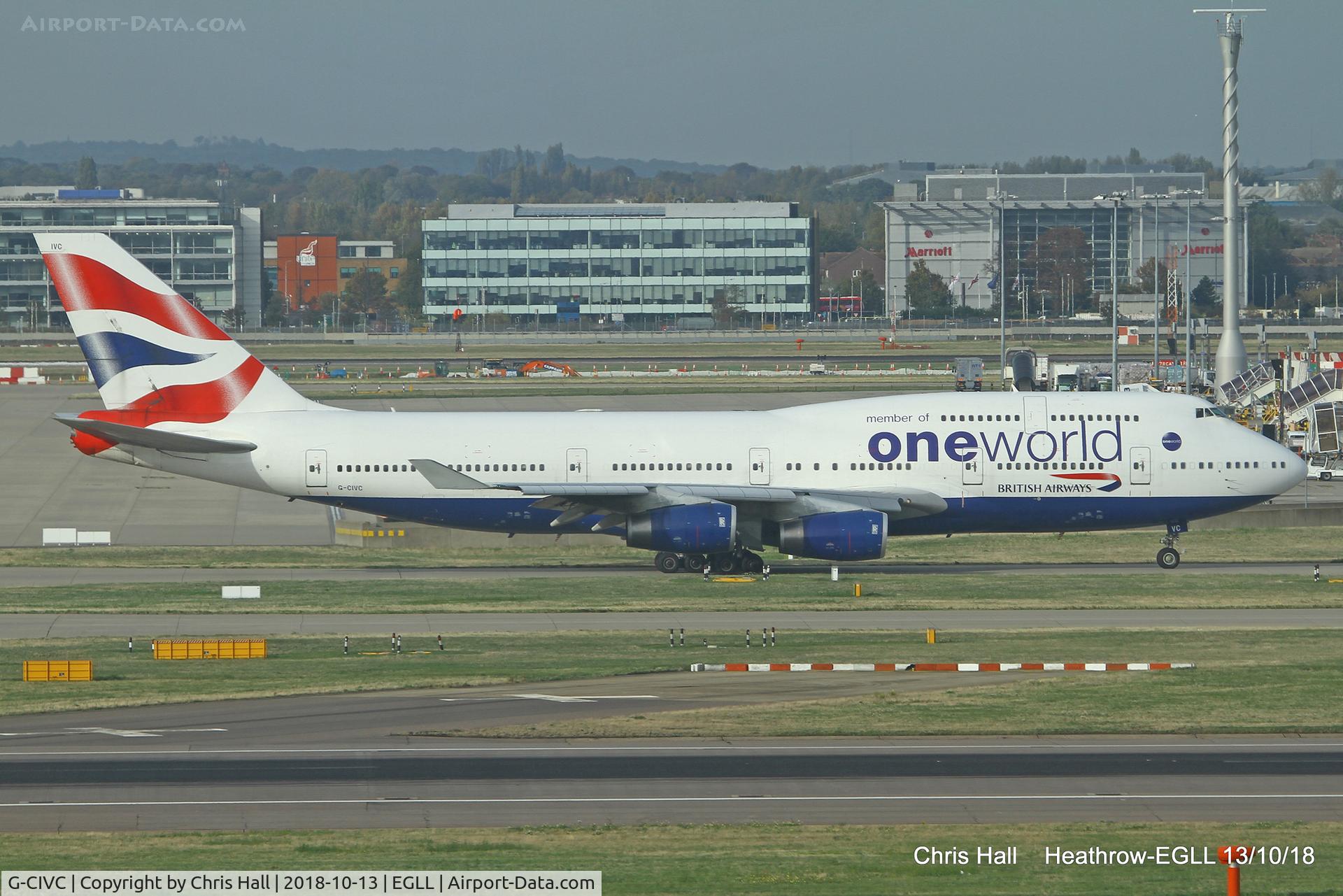 G-CIVC, 1994 Boeing 747-436 C/N 25812, Heathrow