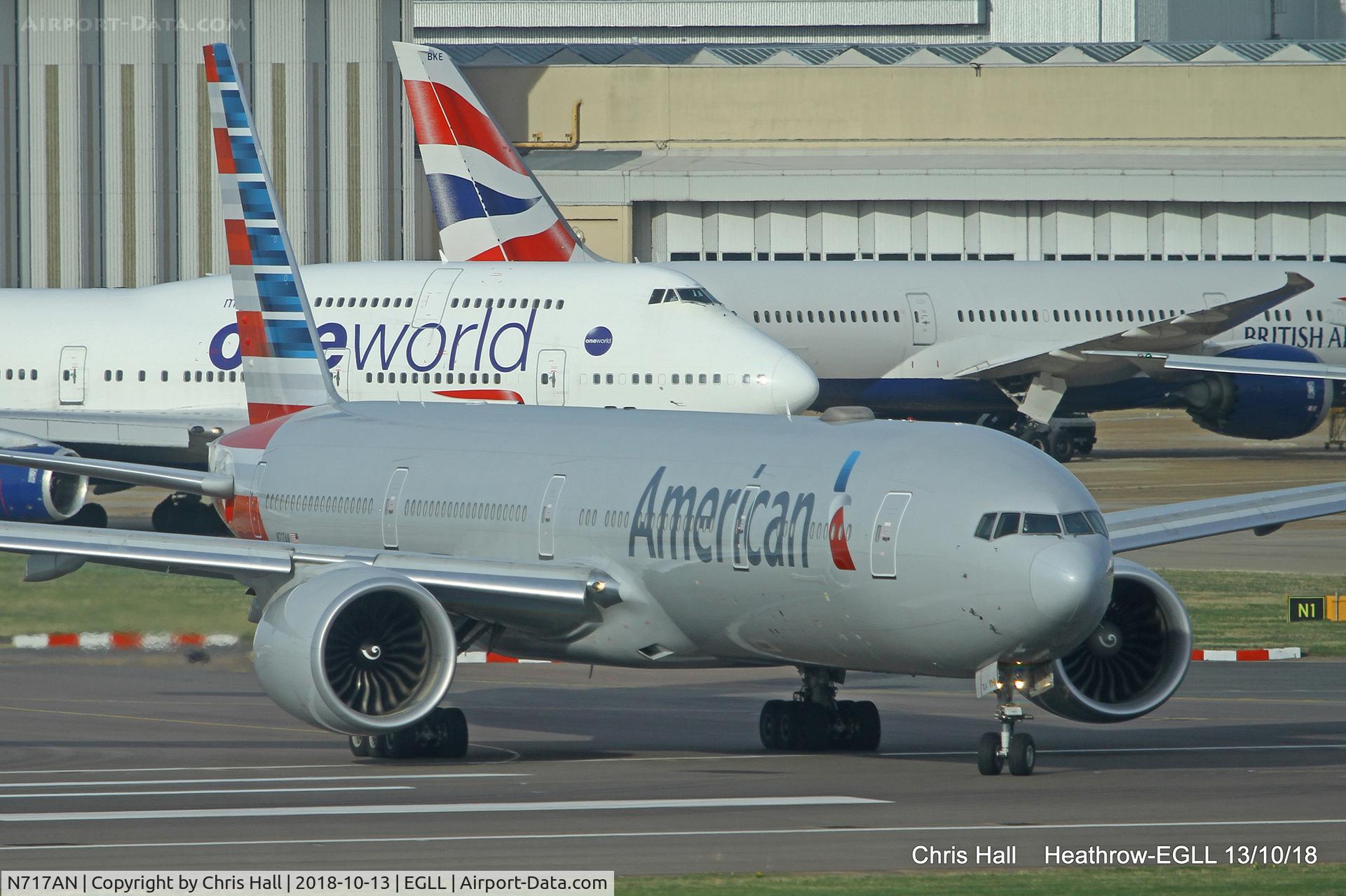 N717AN, 2012 Boeing 777-323/ER C/N 31543, Heathrow