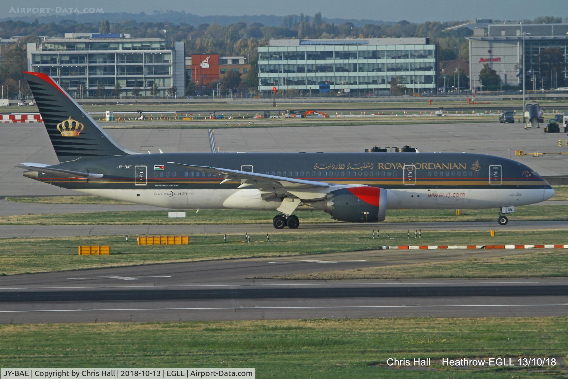 JY-BAE, 2014 Boeing 787-8 Dreamliner Dreamliner C/N 37166, Heathrow