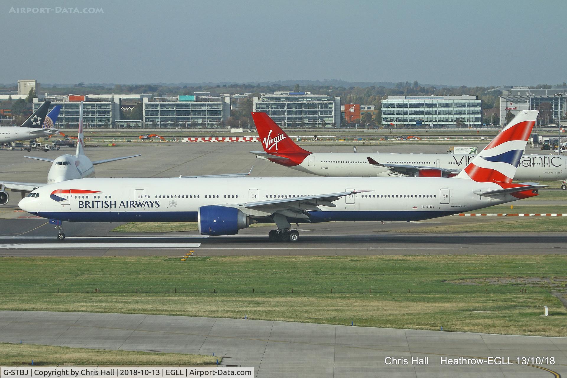 G-STBJ, 2014 Boeing 777-336/ER C/N 43703, Heathrow