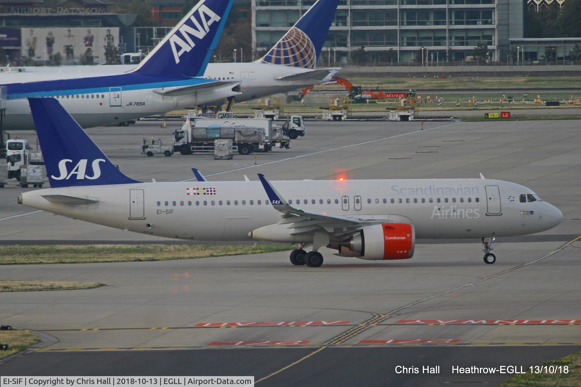 EI-SIF, 2018 Airbus A320-251N C/N 8109, Heathrow