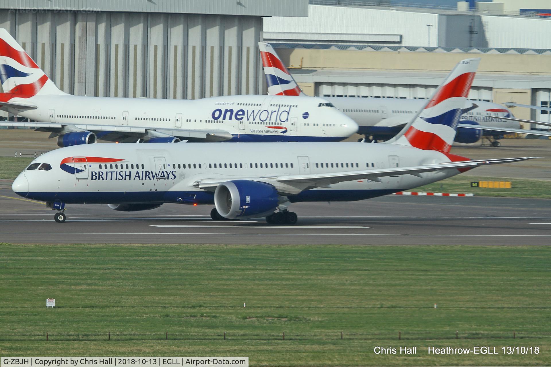G-ZBJH, 2014 Boeing 787-8 Dreamliner C/N 38615, Heathrow