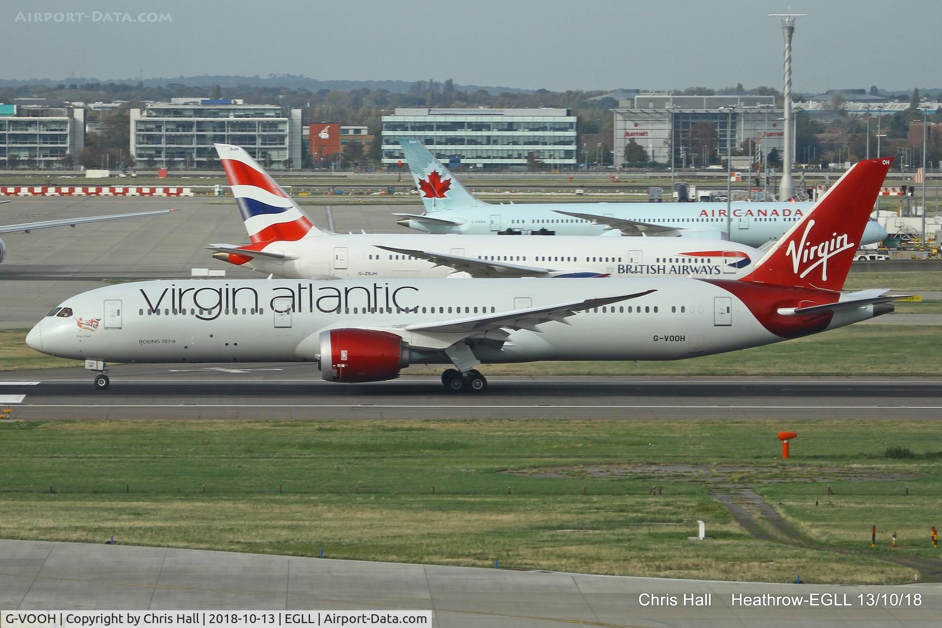 G-VOOH, 2015 Boeing 787-9 Dreamliner Dreamliner C/N 37968, Heathrow