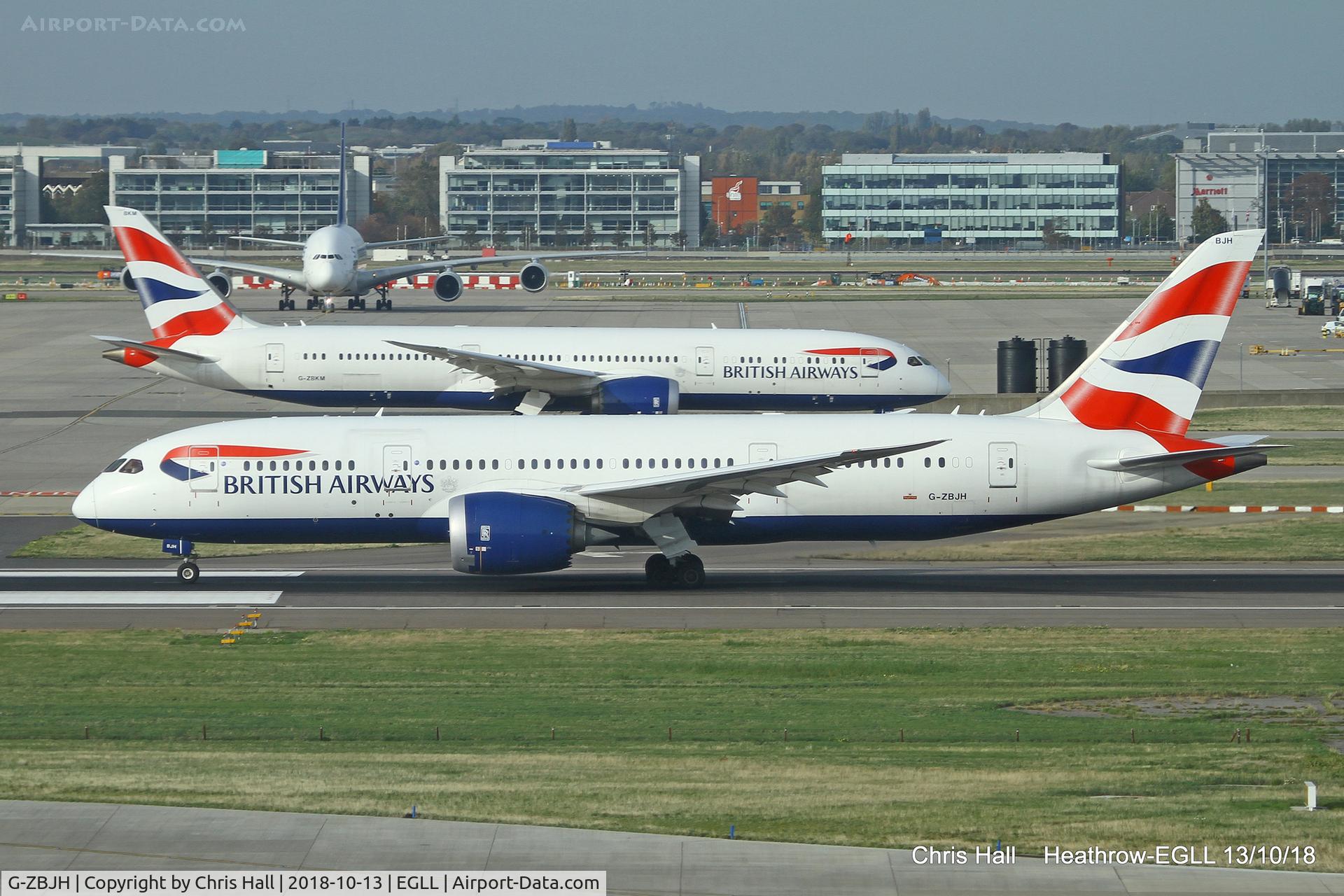 G-ZBJH, 2014 Boeing 787-8 Dreamliner C/N 38615, Heathrow