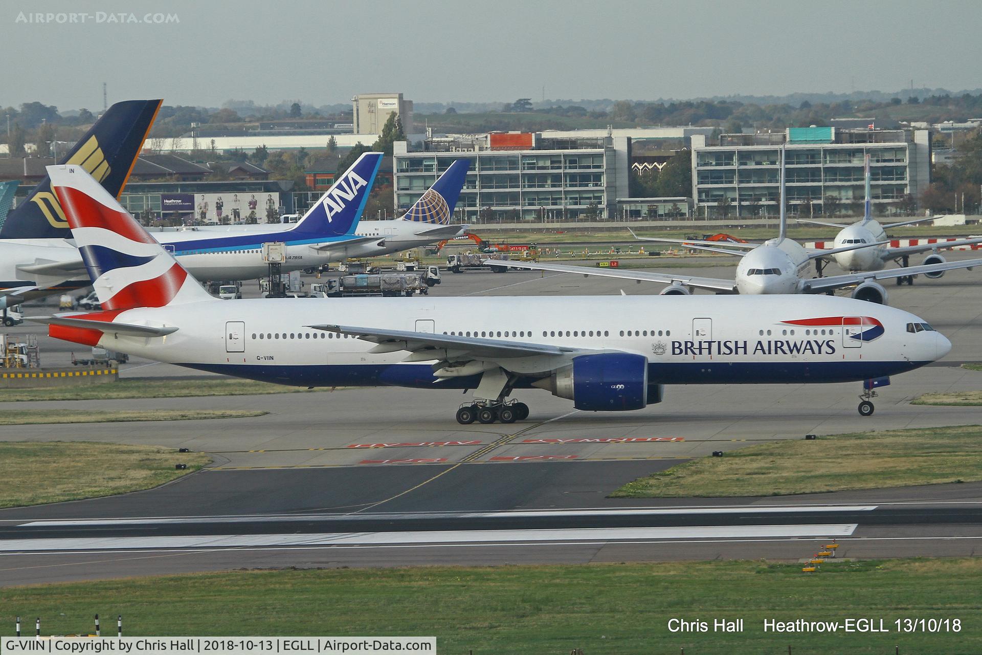 G-VIIN, 1998 Boeing 777-236 C/N 29319, Heathrow