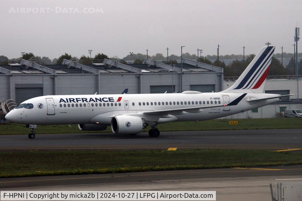 F-HPNI, 2024 Airbus Canada A220-371 C/N 55278, Taxiing