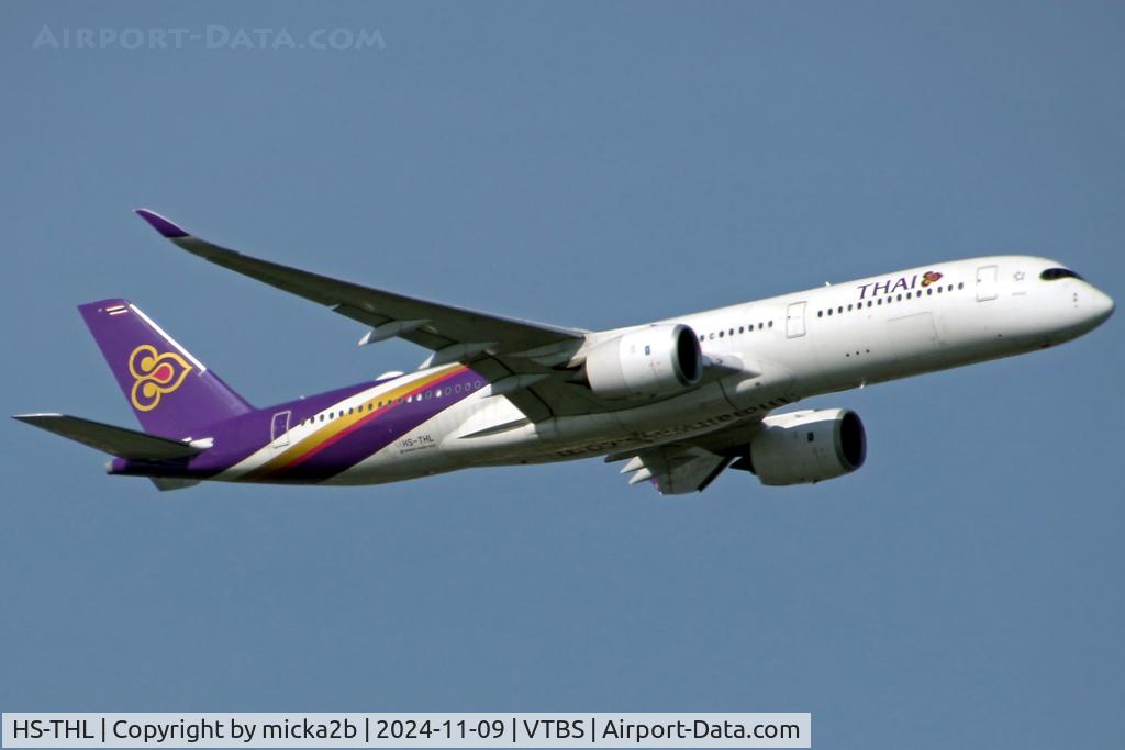 HS-THL, 2018 Airbus A350-941 C/N 185, Take off